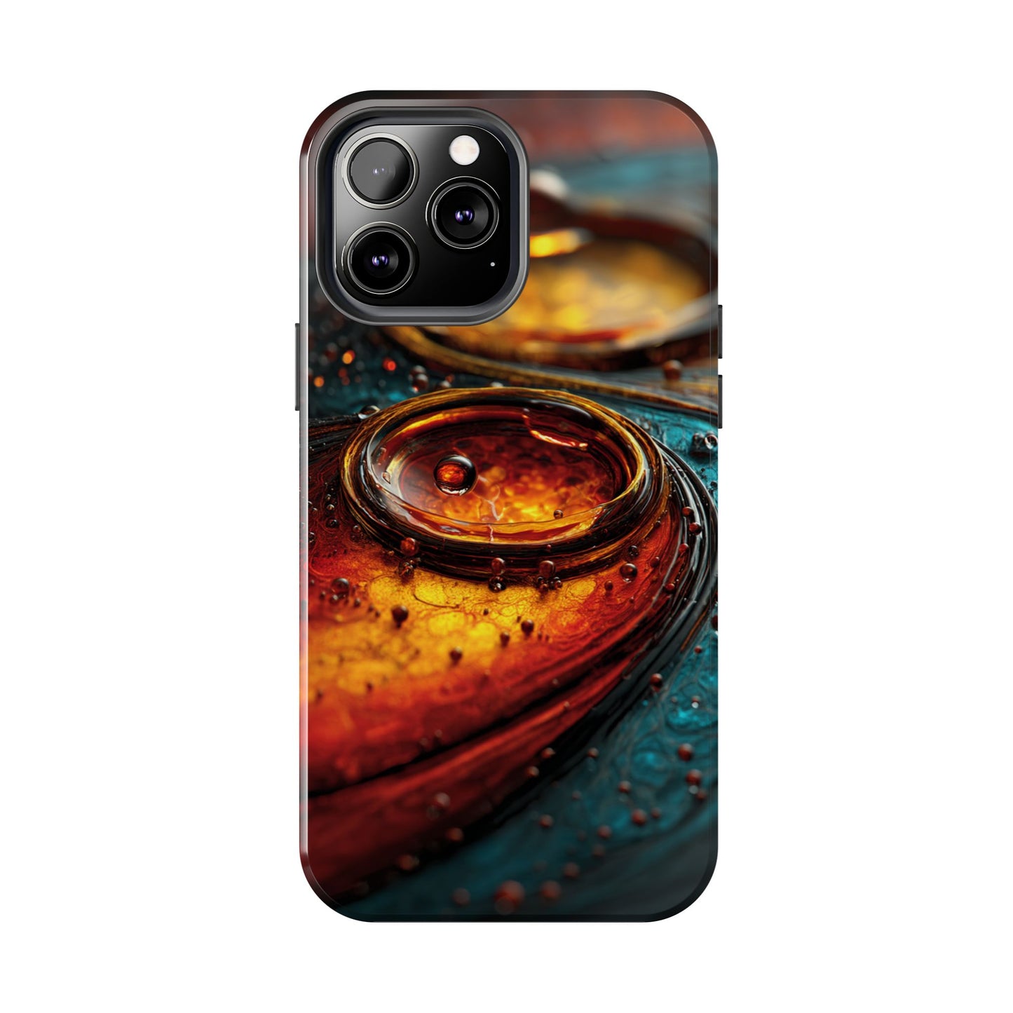 Artistic Tough Phone Case – Abstract Colorful Design for Unique Protection