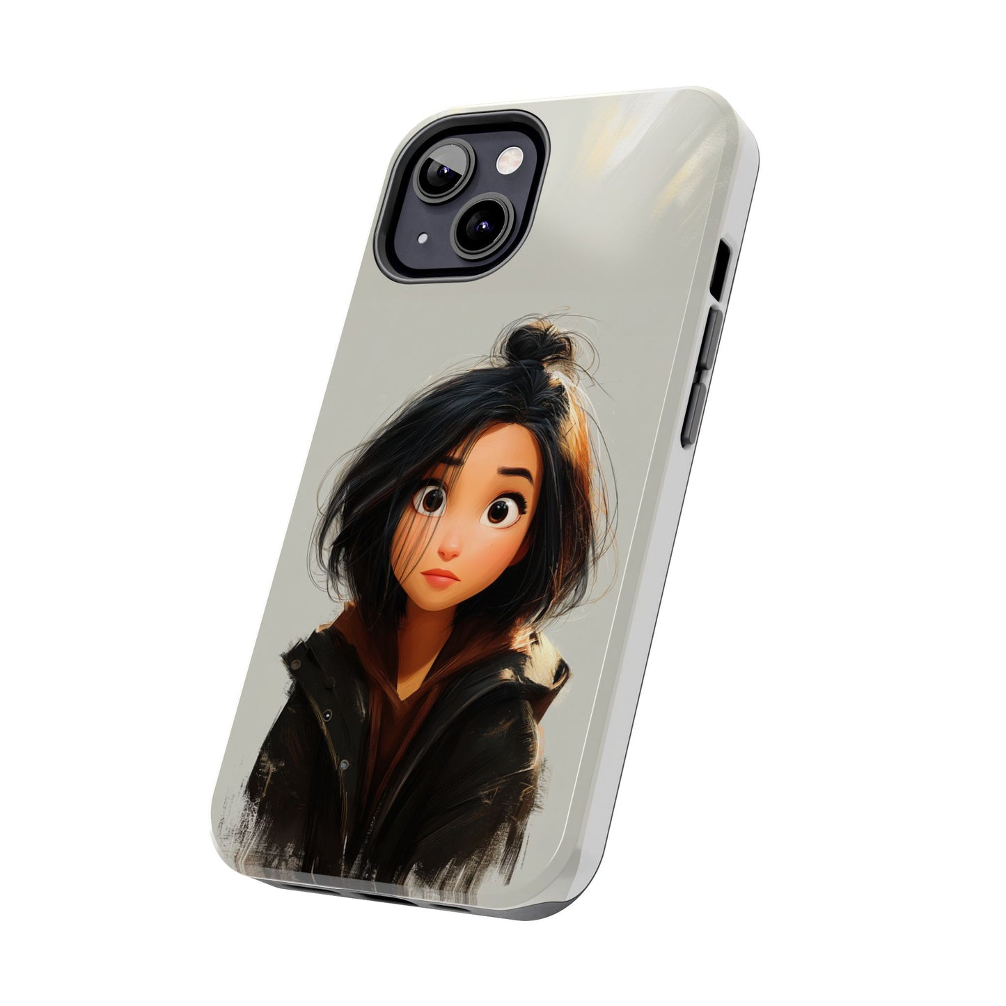 Artistic Tough Phone Case - Unique Design for Creative Souls