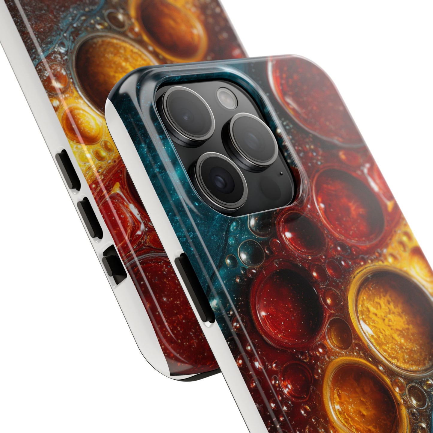 Vibrant Abstract Tough Phone Case - Durable and Stylish Protection