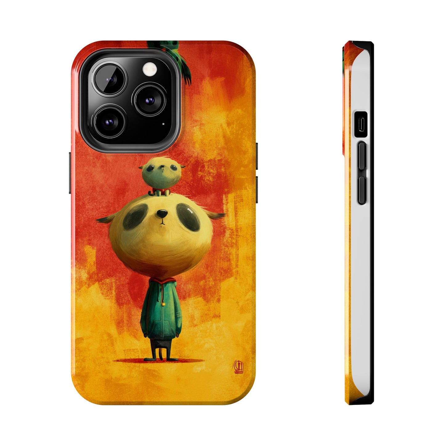 Whimsical Tough Phone Cases - Cute Animal Design for Trendy Protection