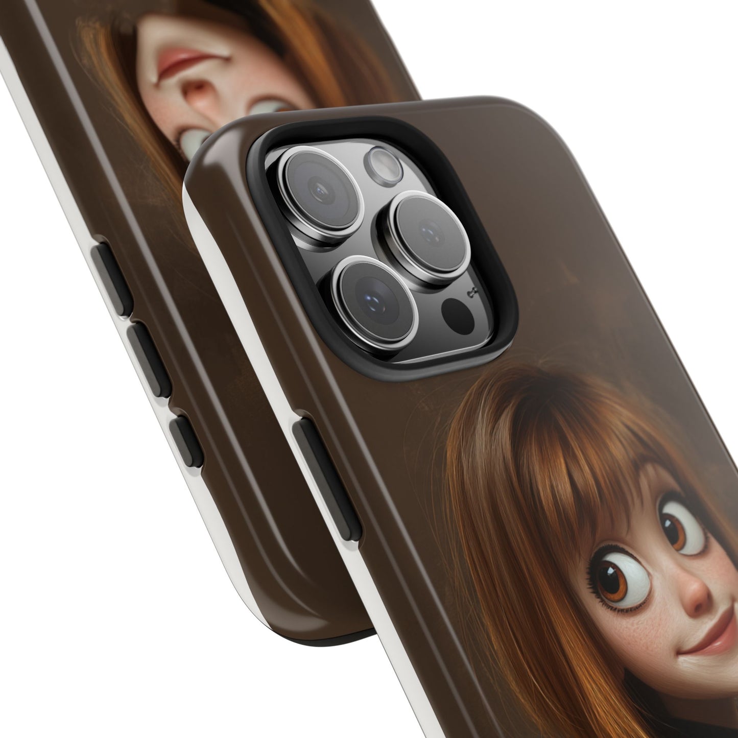 Cute Cartoon Character Tough Phone Case - Durable & Stylish Protection