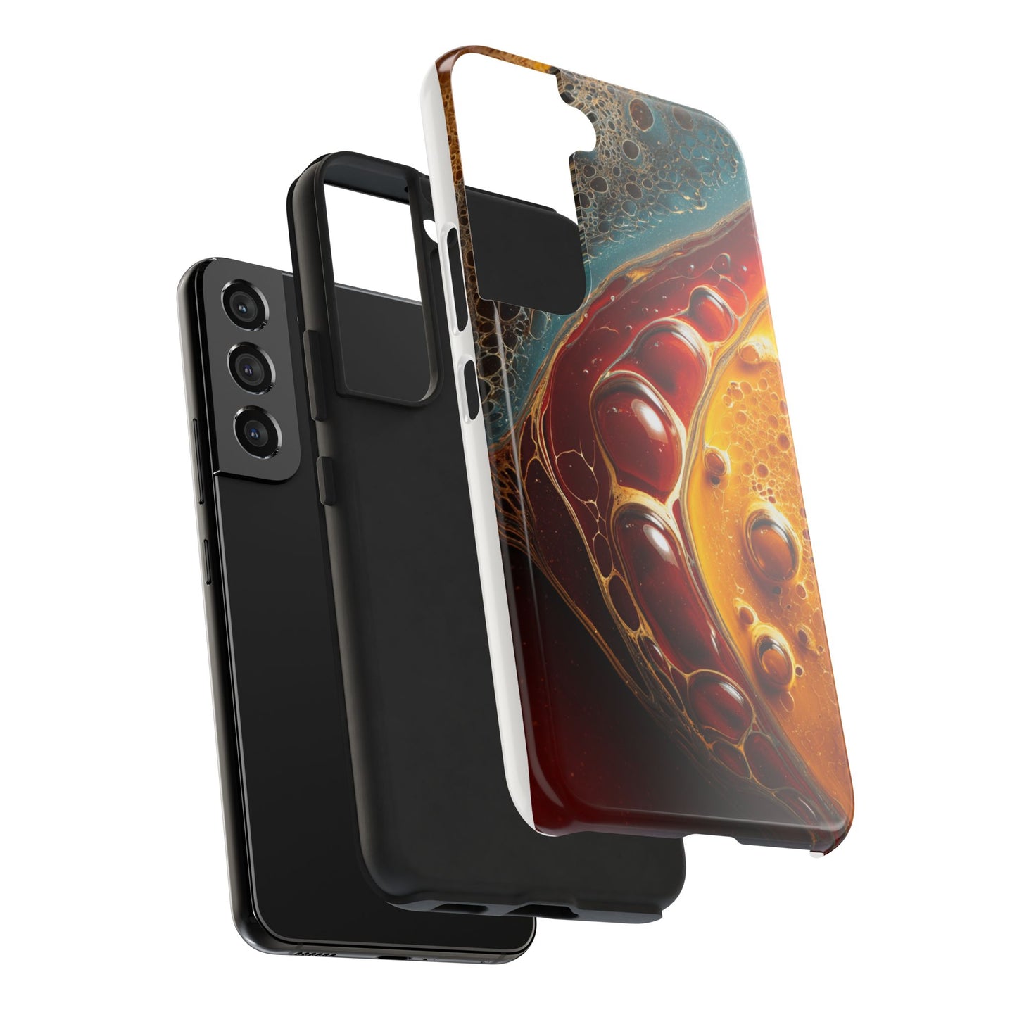 Vibrant Abstract Tough Phone Case - Colorful Protection for Your Device