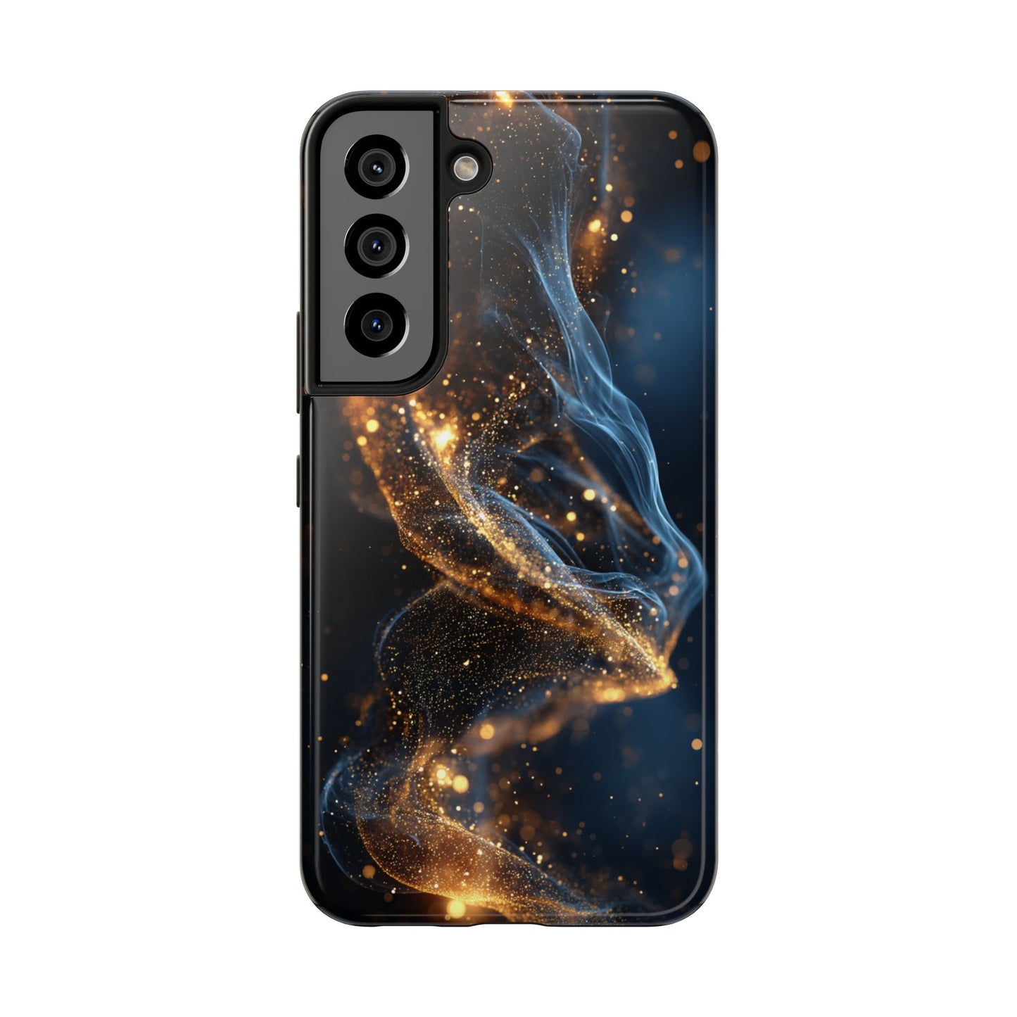 Elegant Gold Swirl Tough Phone Case – Durable & Stylish Protection for Your Device