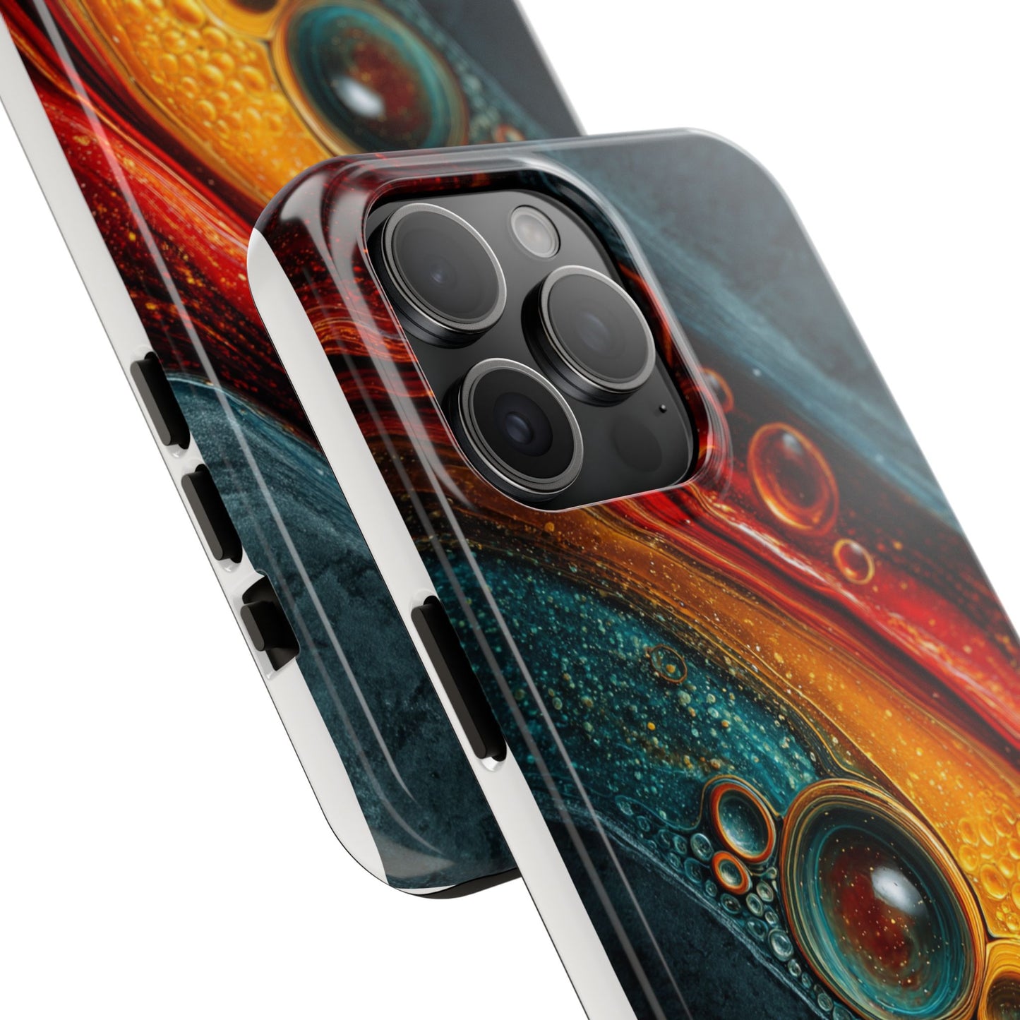 Vibrant Abstract Phone Case - Tough Protection with Style