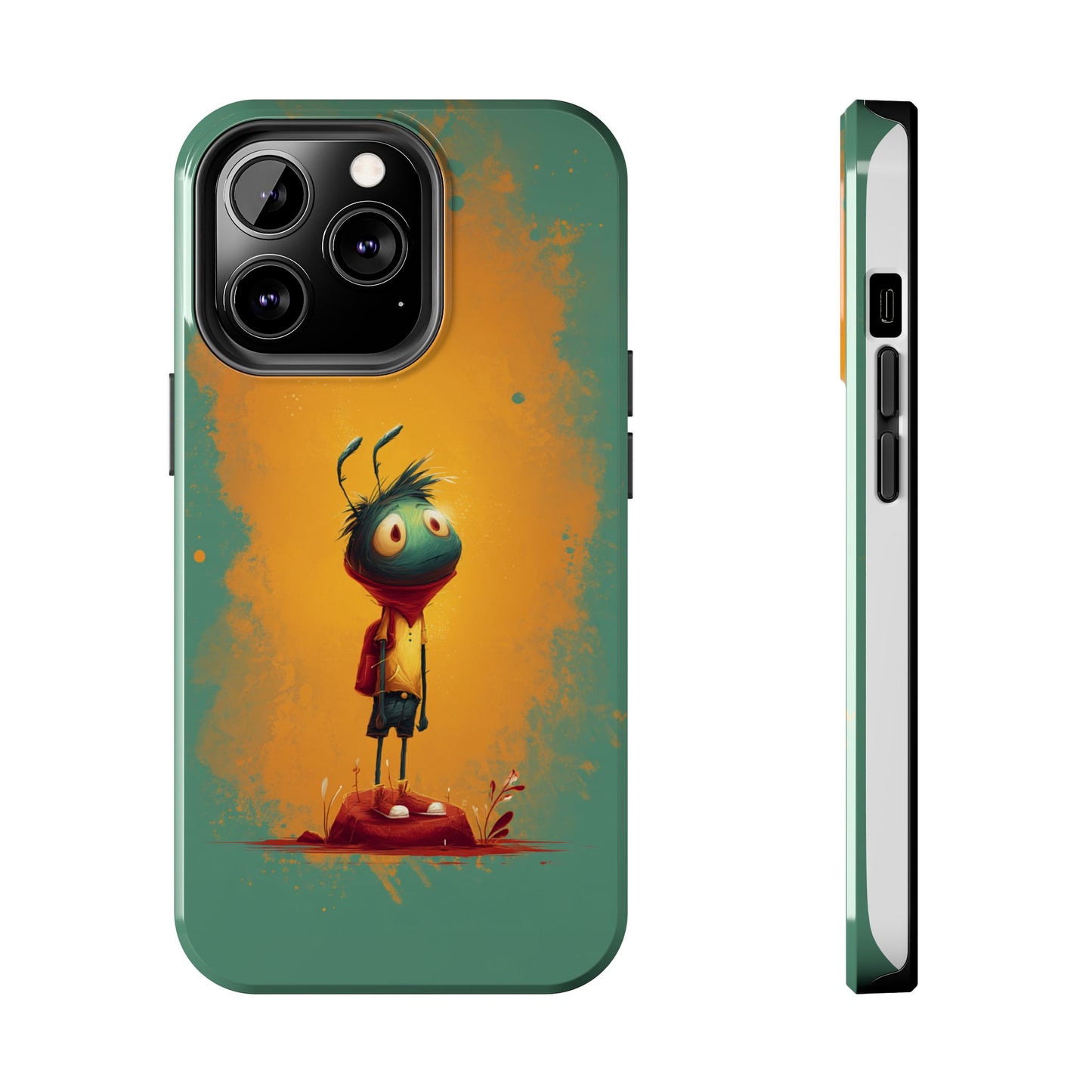 Whimsical Tough Phone Cases for Kids – Vibrant Character Design