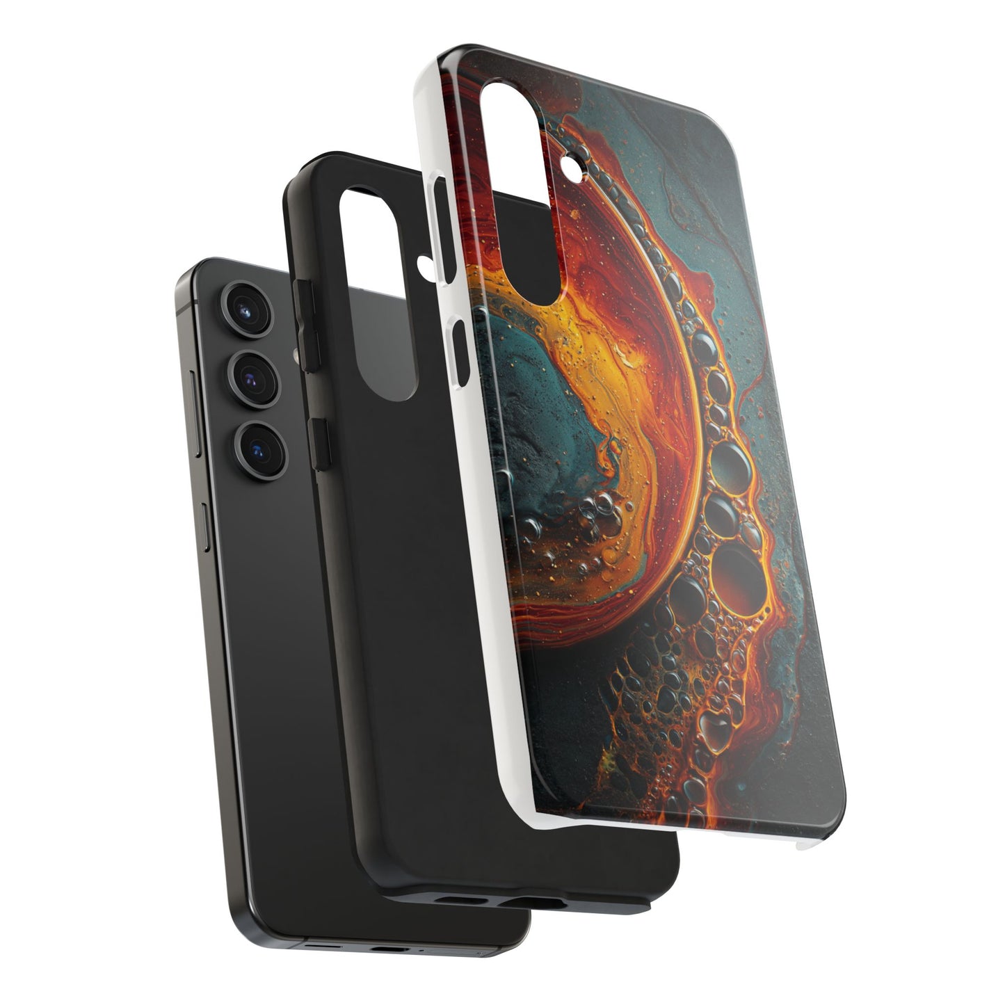 Vibrant Abstract Tough Phone Cases - Stylish Protection