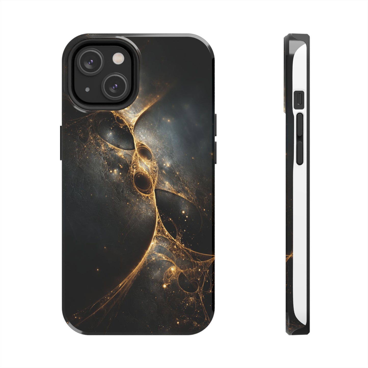 Galactic Elegance Tough Phone Case - Premium Protection for Cosmic Lovers