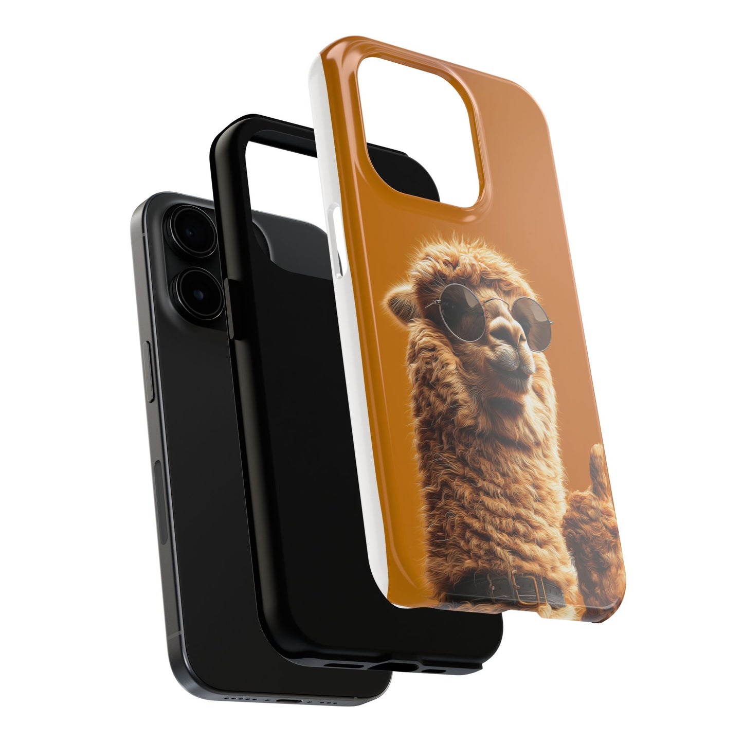 Funny Llama Tough Phone Case - Durable Protection with Cool Vibe