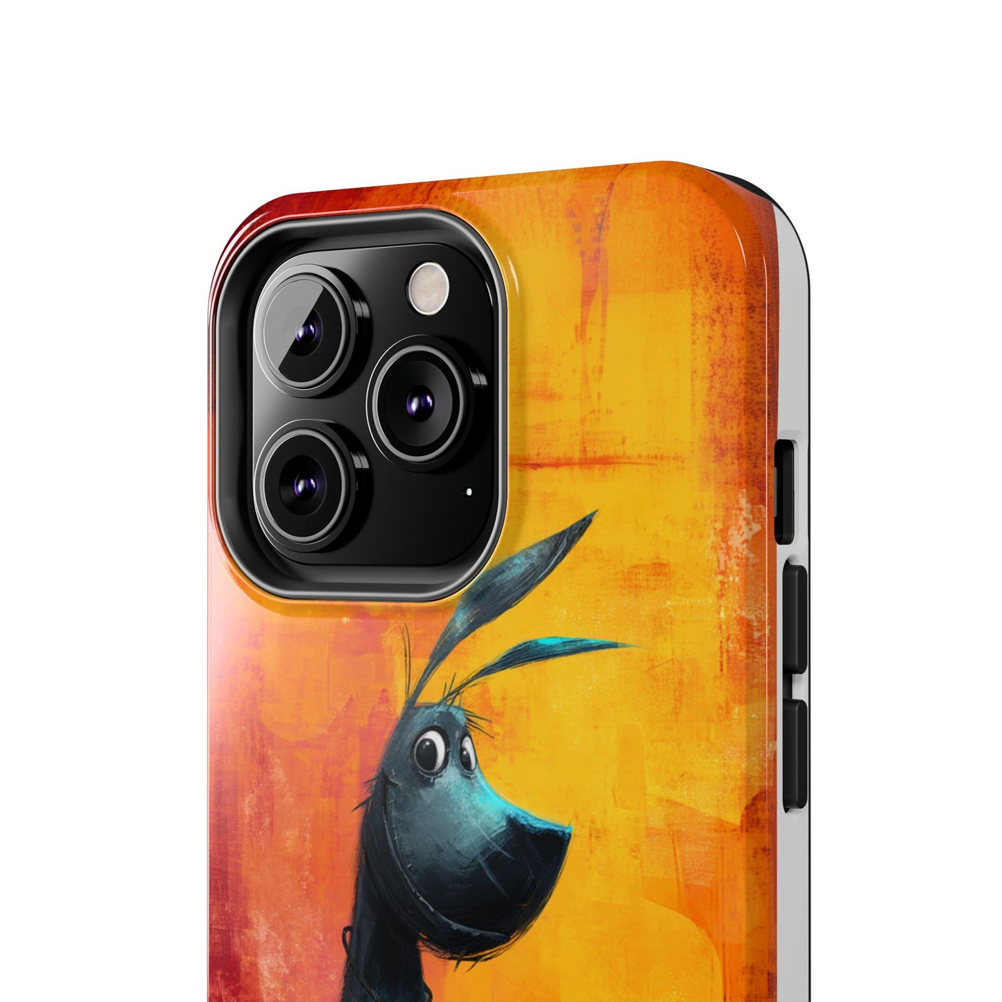 Colorful Dog & Cat Tough Phone Case – Fun Pet Lover Accessory