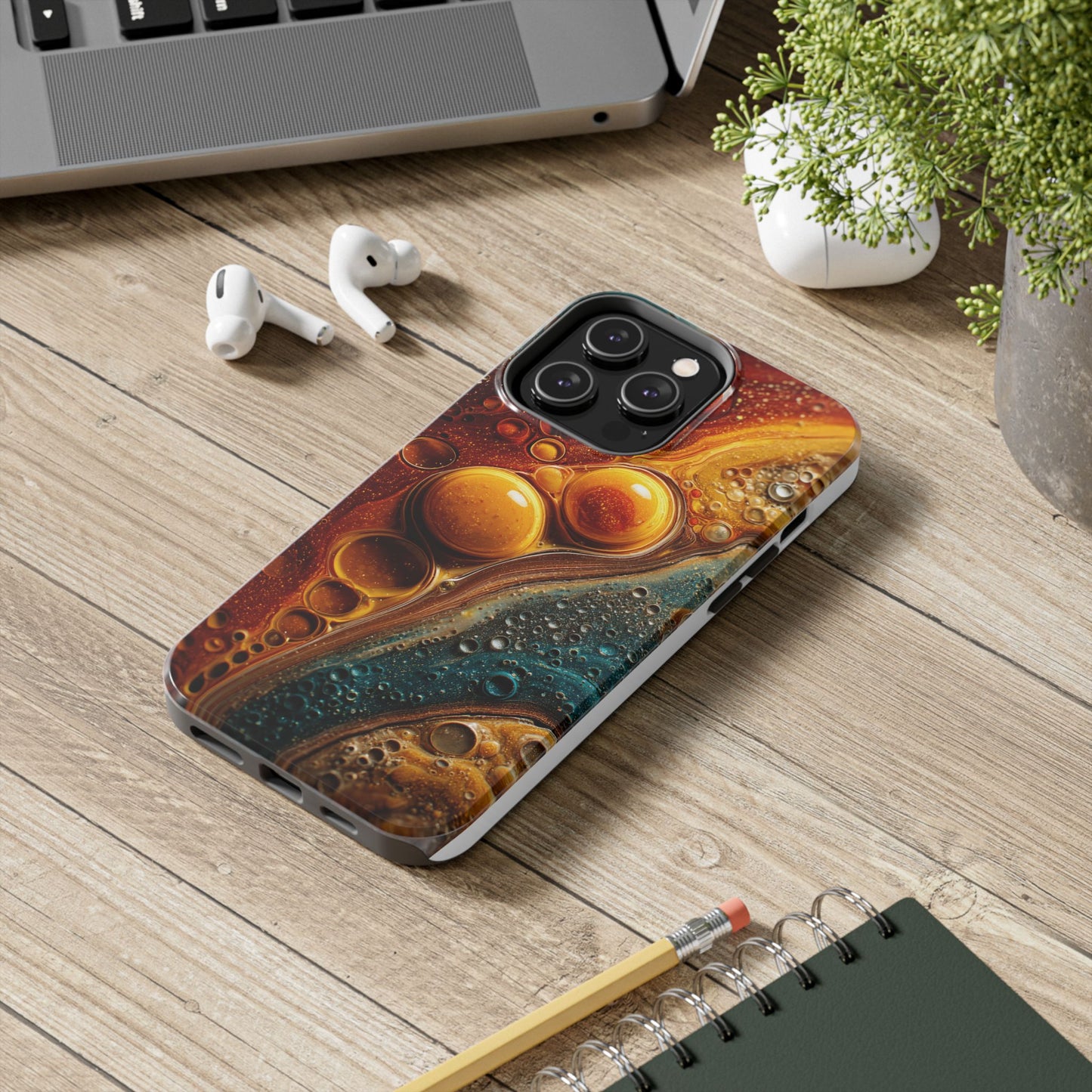 Abstract Colorful Tough Phone Case - Durable Protection for Stylish Lifestyle