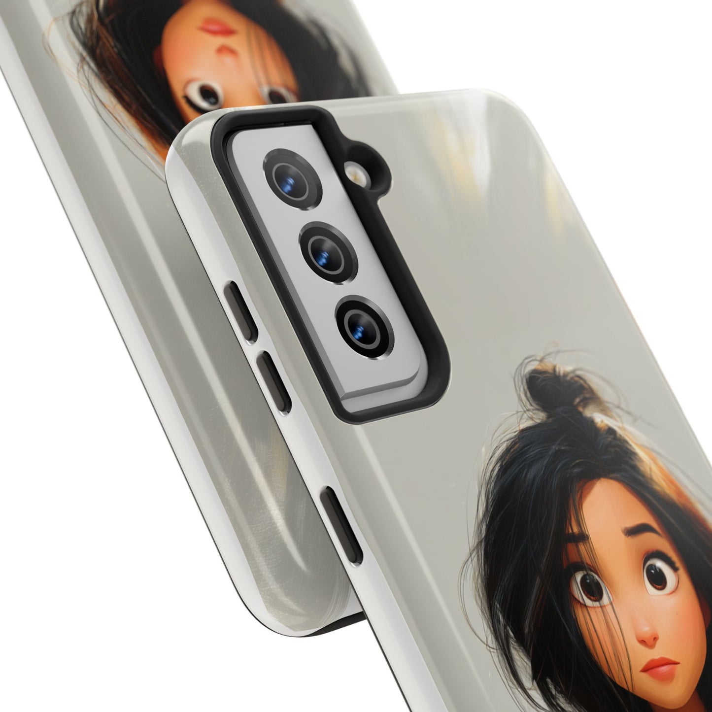 Artistic Tough Phone Case - Unique Design for Creative Souls