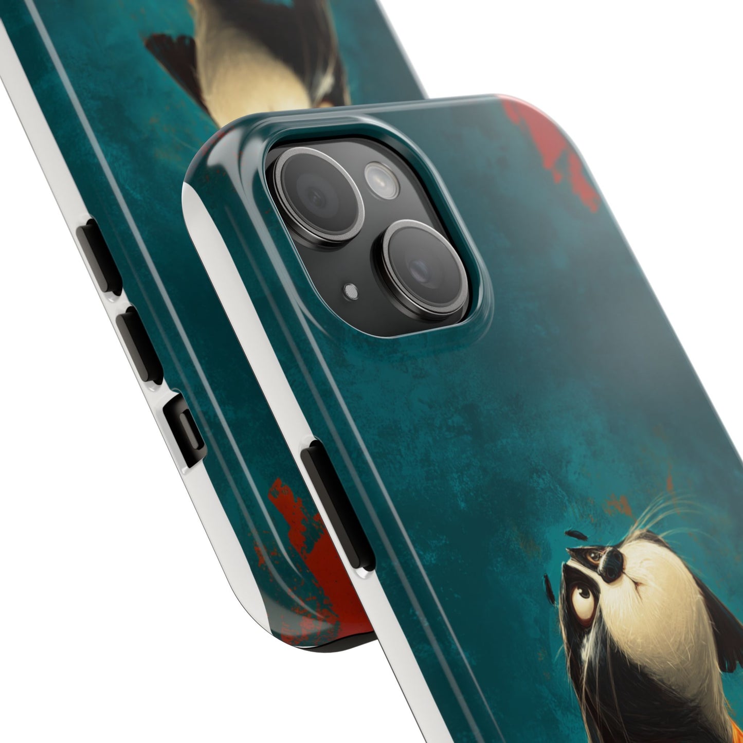 Whimsical Dog Tough Phone Case - Perfect for Pet Lovers!