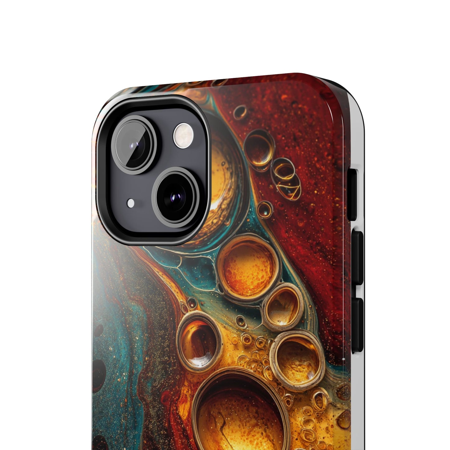 Abstract Art Tough Phone Case - Unique Colorful Design