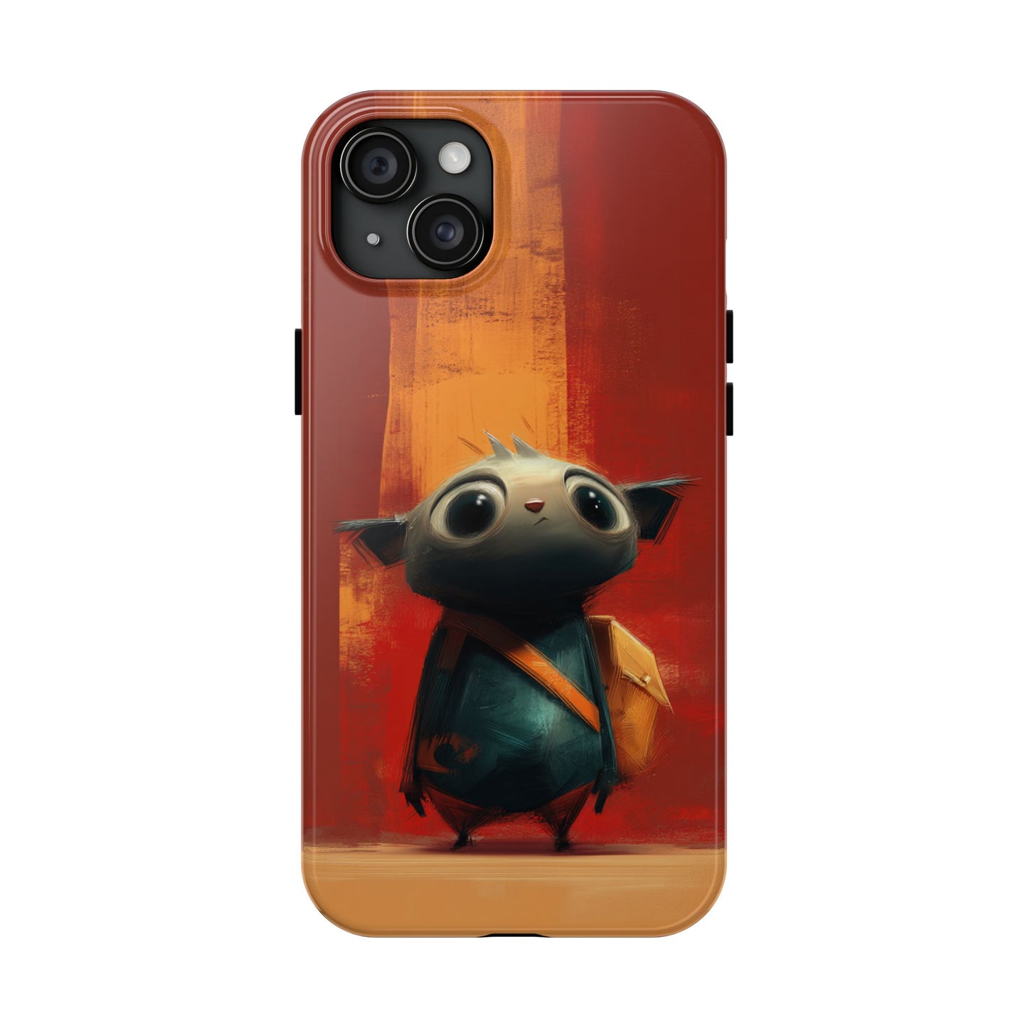Adventurous Character Tough Phone Case - Durable Protection for Creative Souls