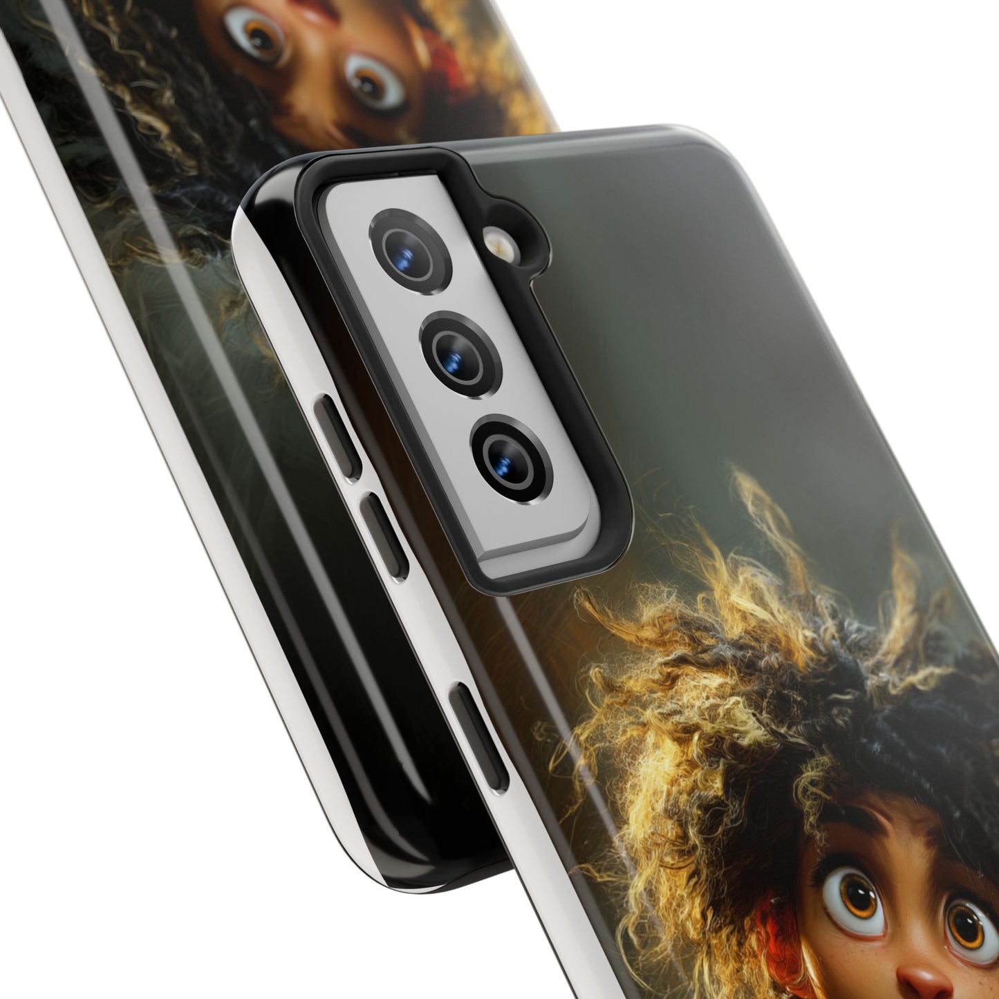 Whimsical Character Tough Phone Case for Kids