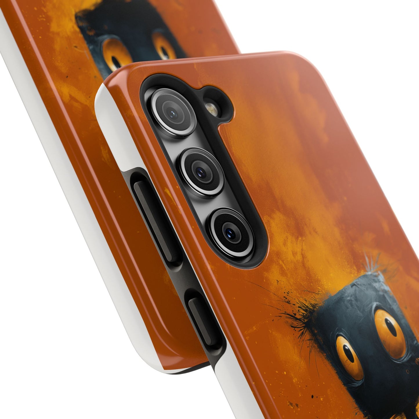 Cute Monster Tough Phone Case - Durable Protector for Kids & Adults