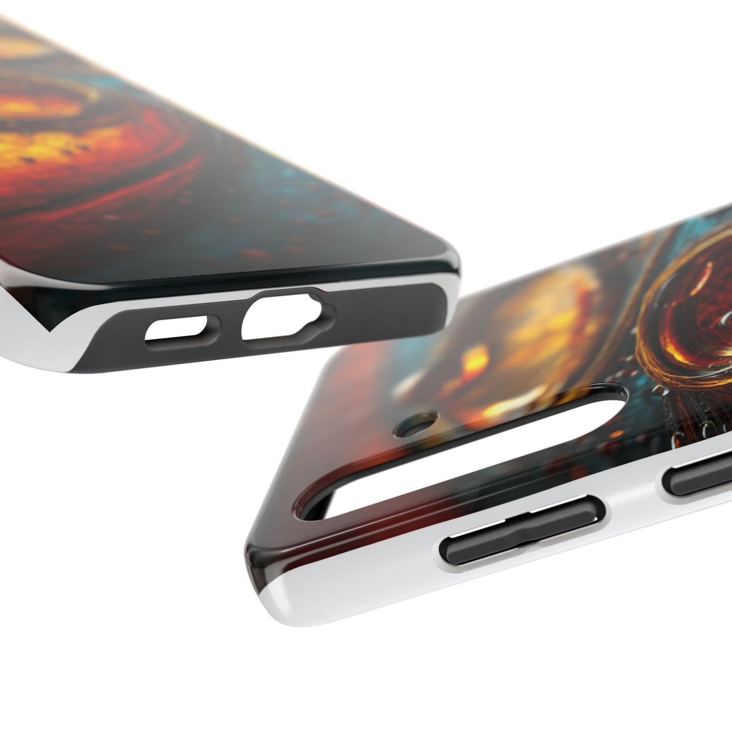 Artistic Tough Phone Case – Abstract Colorful Design for Unique Protection