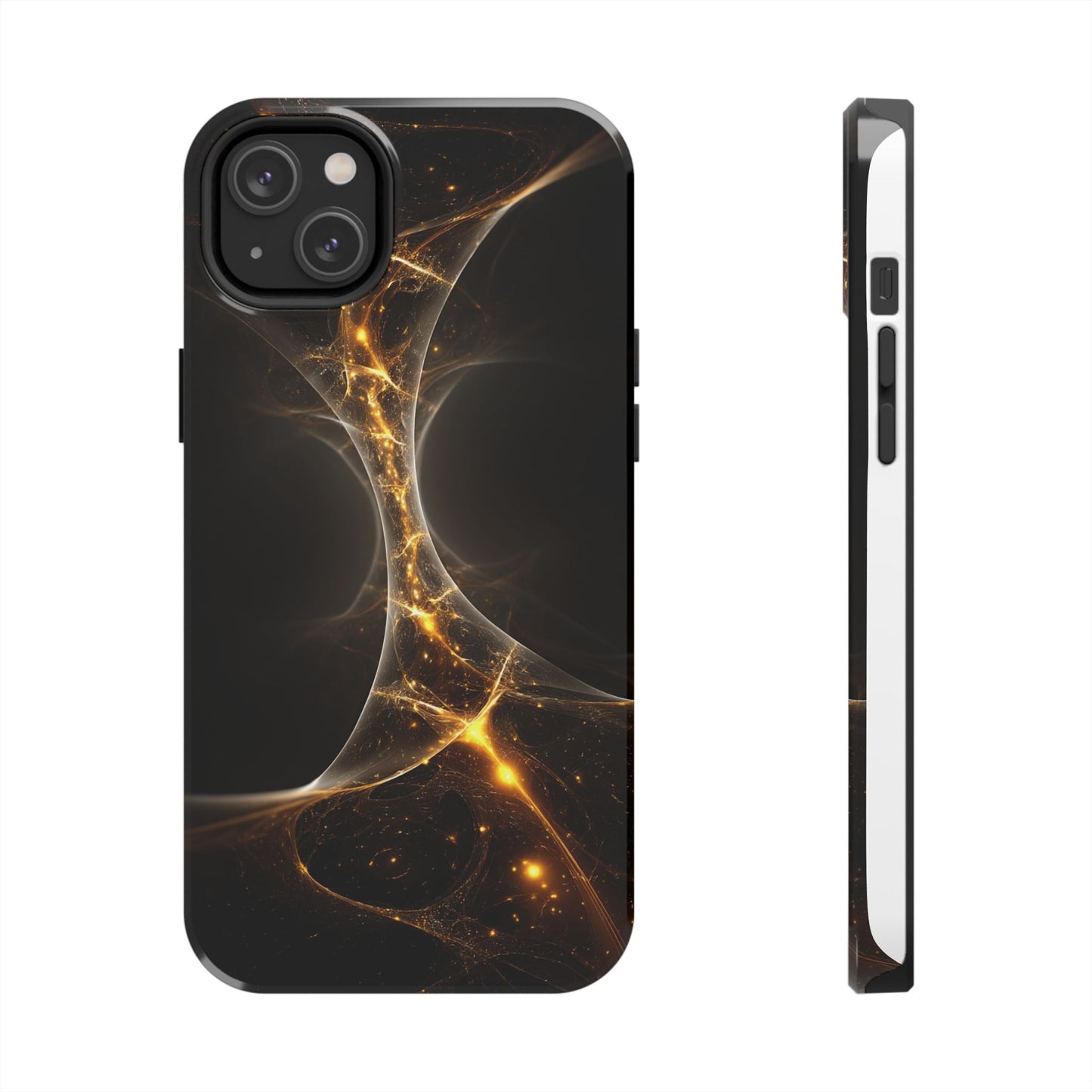 Cosmic Glow Tough Phone Case - Durable Protection with Stellar Design