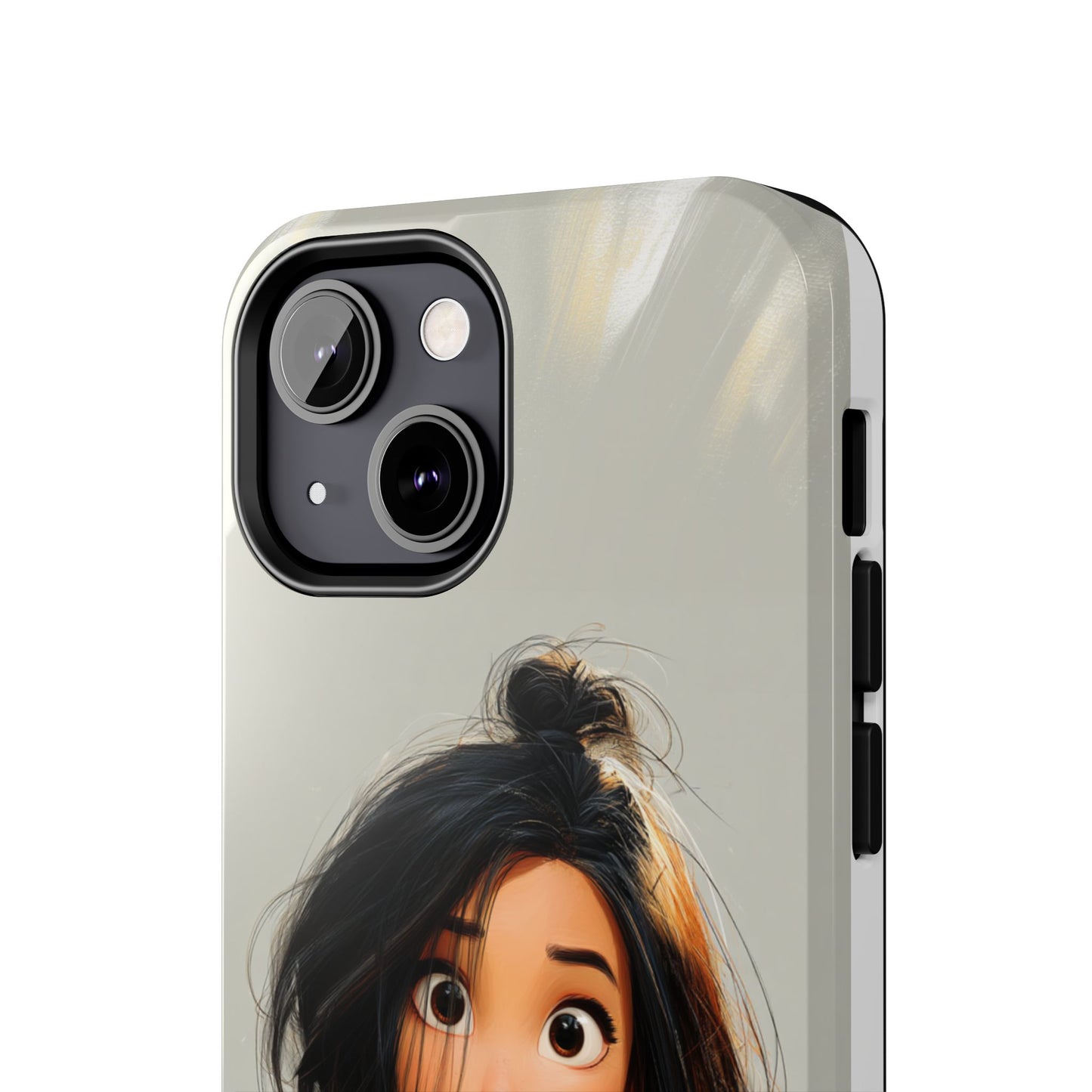 Artistic Tough Phone Case - Unique Design for Creative Souls