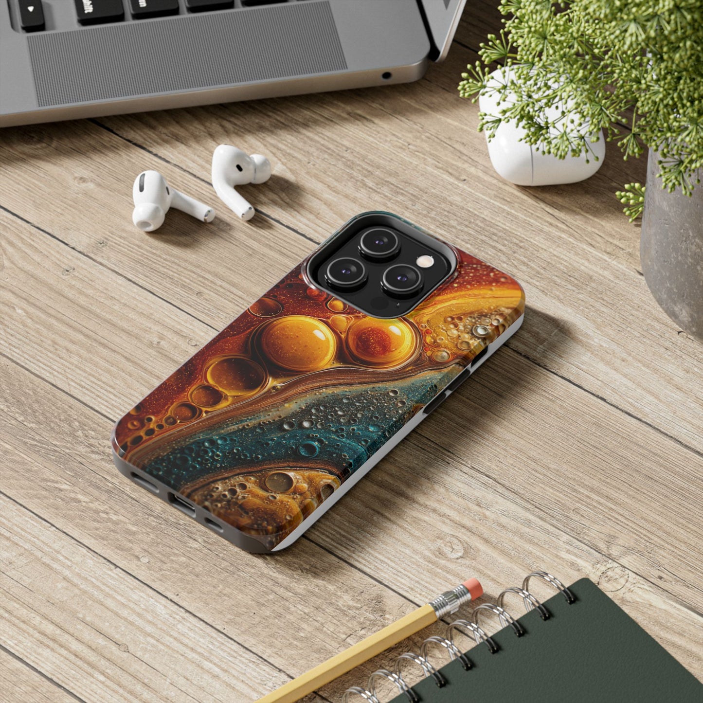 Abstract Colorful Tough Phone Case - Durable Protection for Stylish Lifestyle