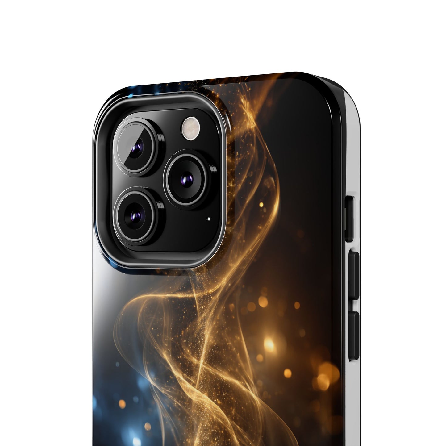 Stylish Tough Phone Cases with Sparkling Swirls Design