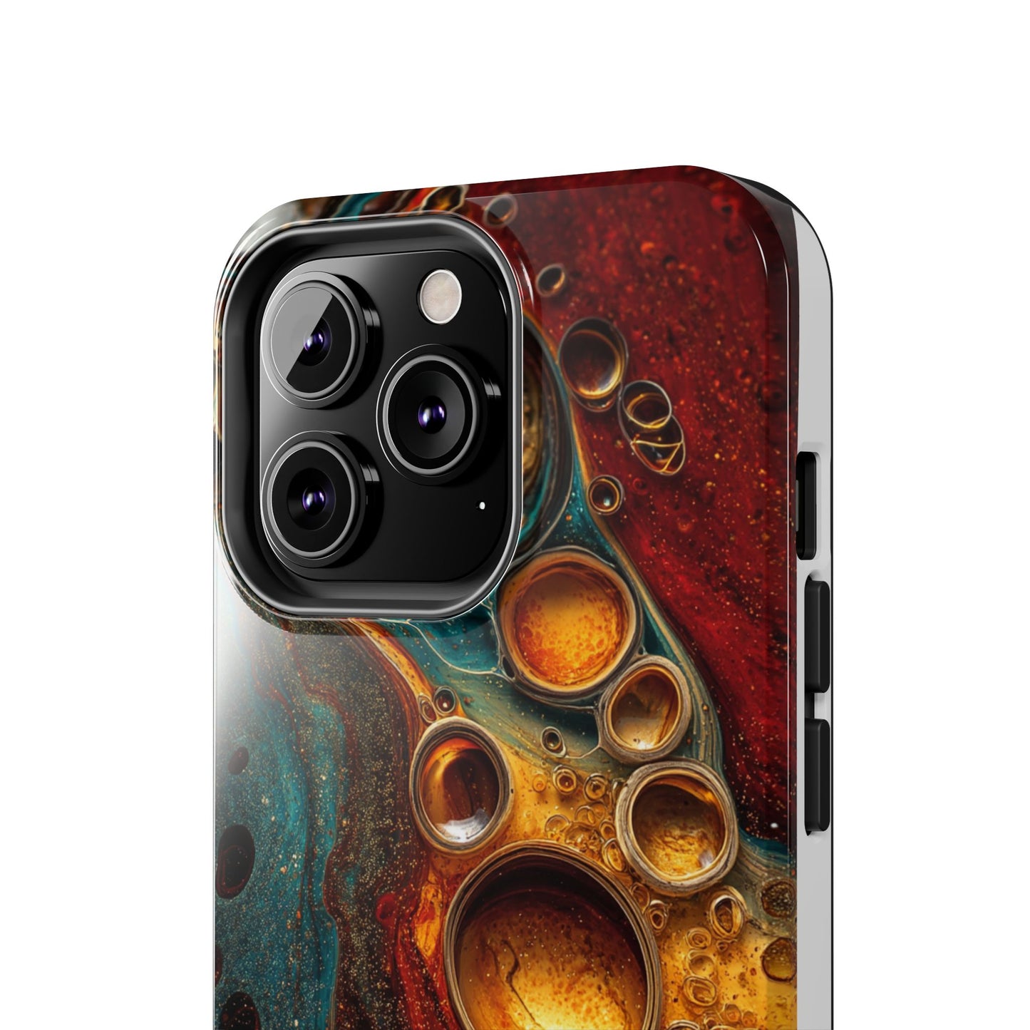 Abstract Art Tough Phone Case - Unique Colorful Design