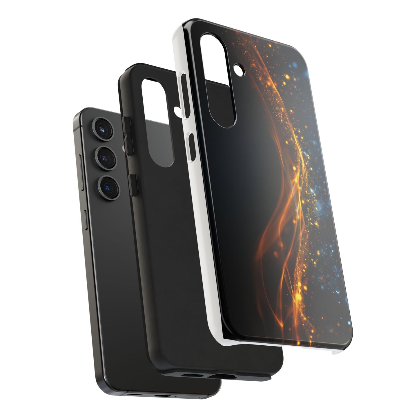 Stylish Tough Phone Cases - Durable Protection with Elegant Glow Design