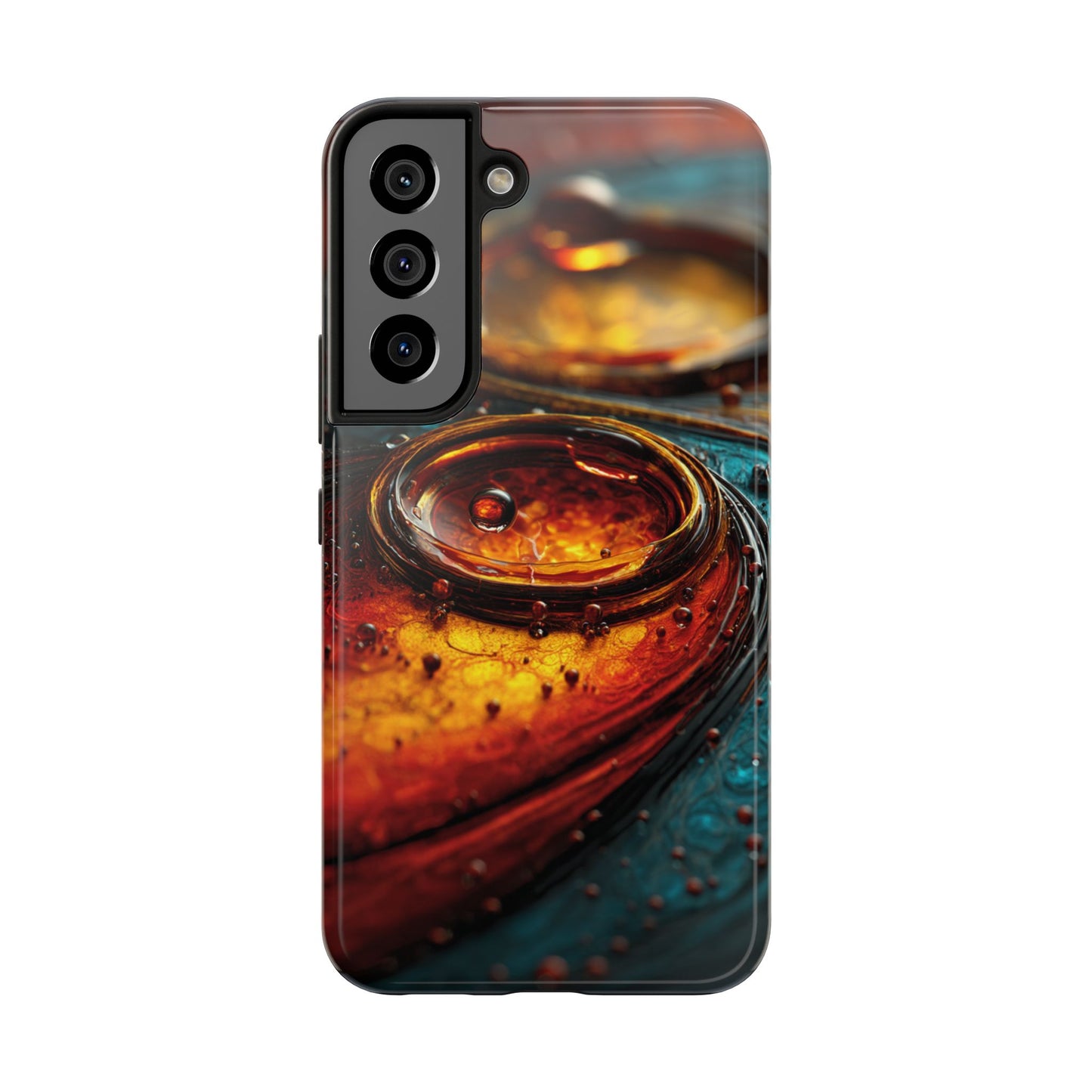 Artistic Tough Phone Case – Abstract Colorful Design for Unique Protection