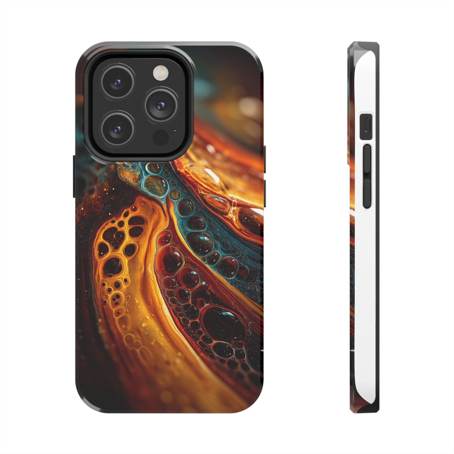 Vibrant Abstract Tough Phone Cases – Durable & Stylish Protection