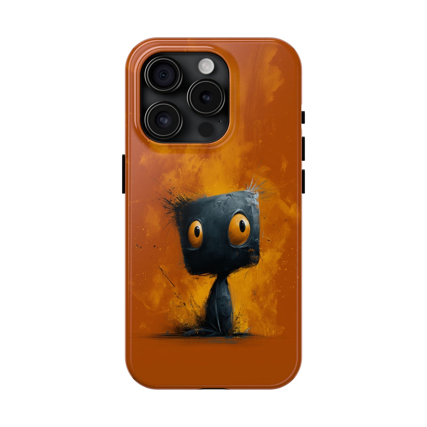 Cute Monster Tough Phone Case - Durable Protector for Kids & Adults