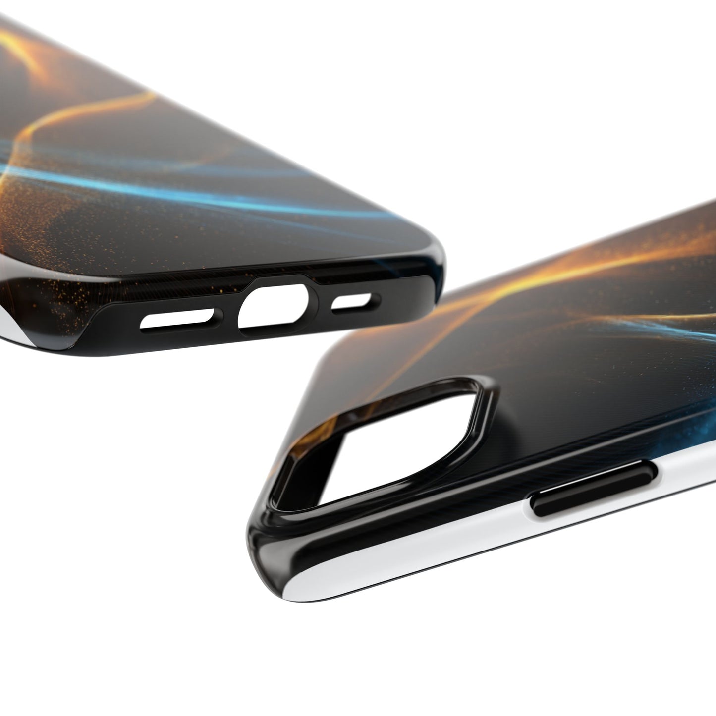 Dynamic Wave Tough Phone Case - Durable and Stylish