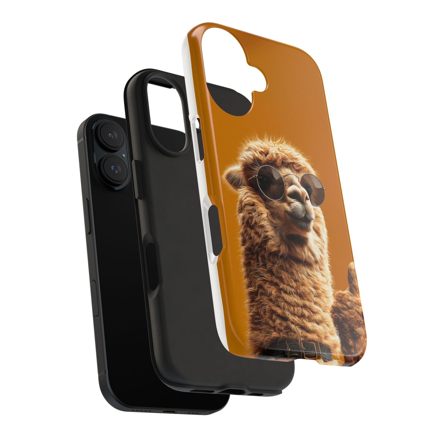 Funny Llama Tough Phone Case - Durable Protection with Cool Vibe