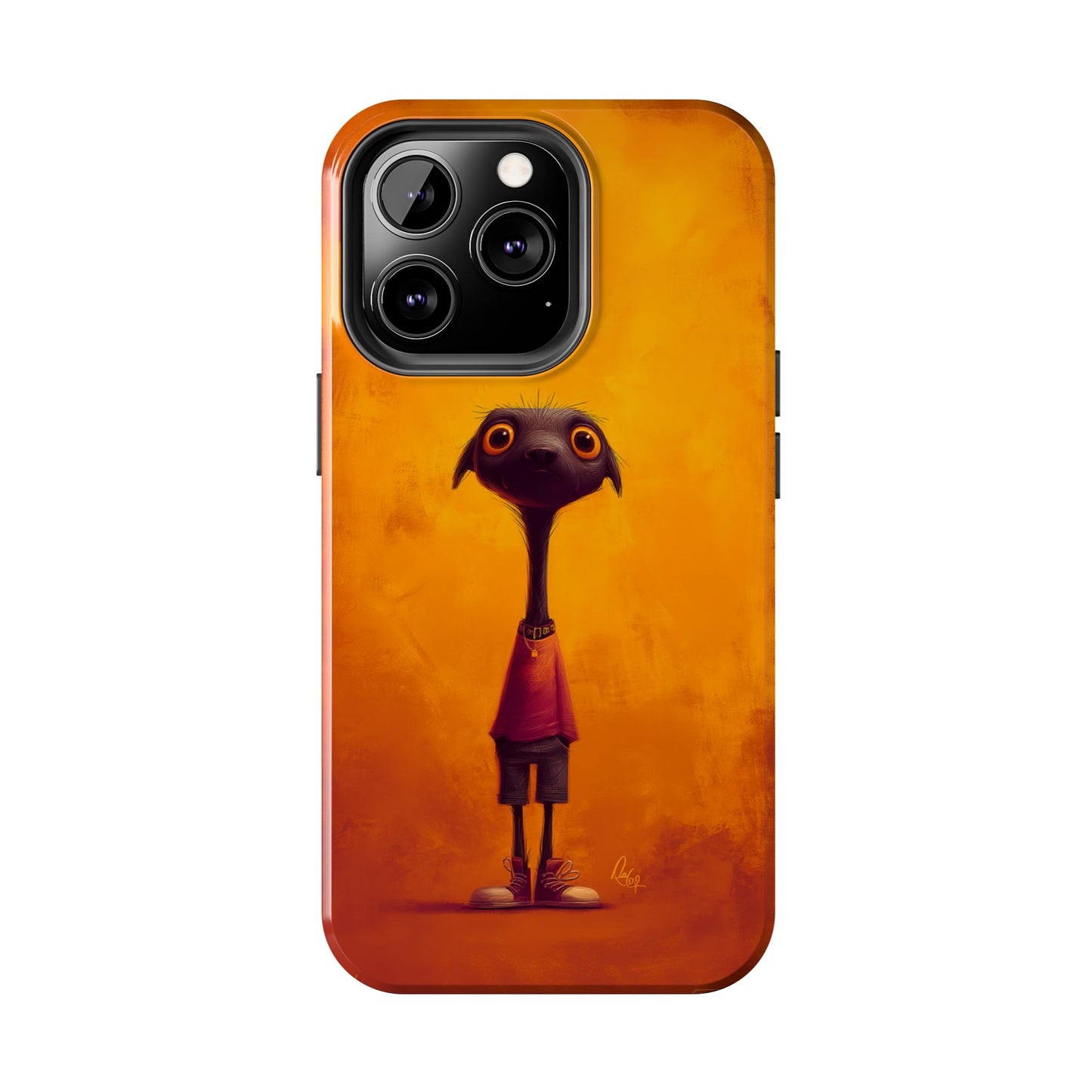 Whimsical Tough Phone Cases - Unique, Durable Design for Creative Minds