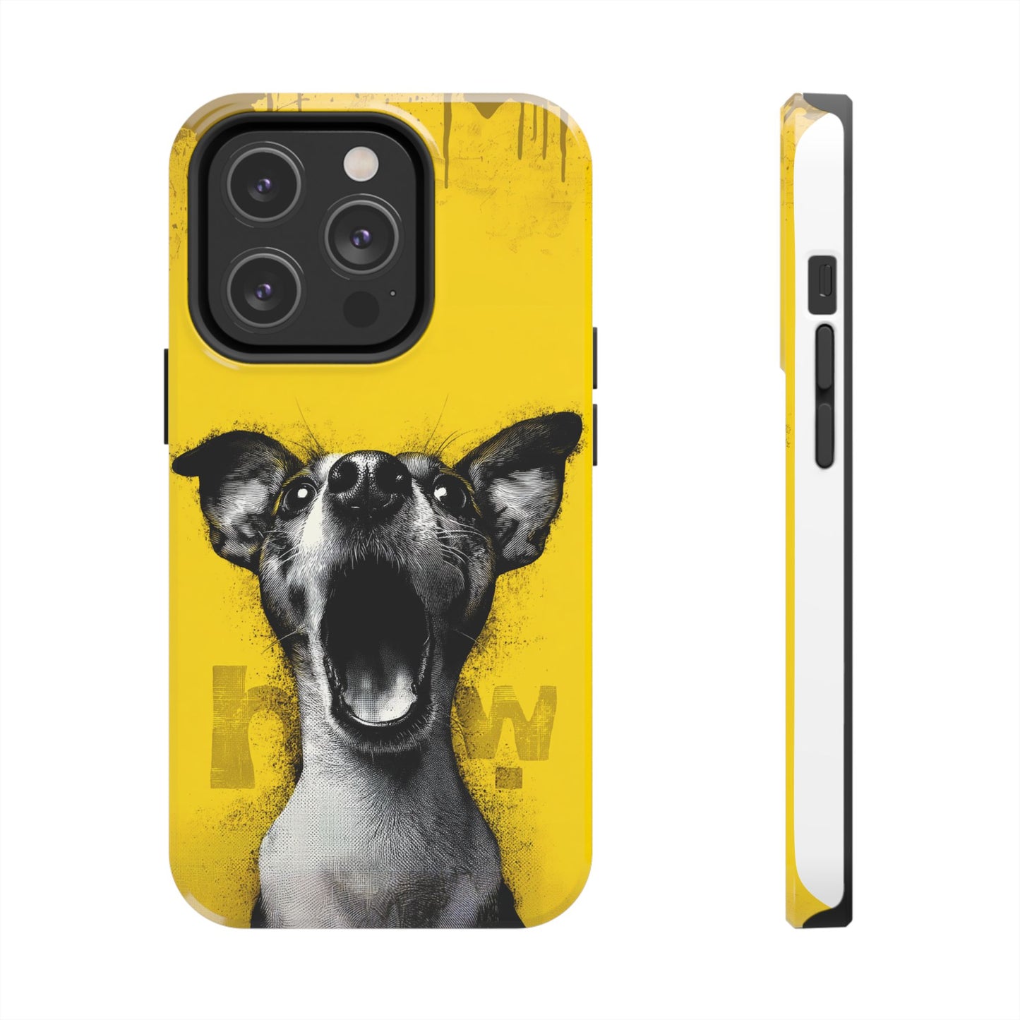 Vibrant Dog Lover Tough Phone Case – Durable Pet-Inspired Protection with Bold Design