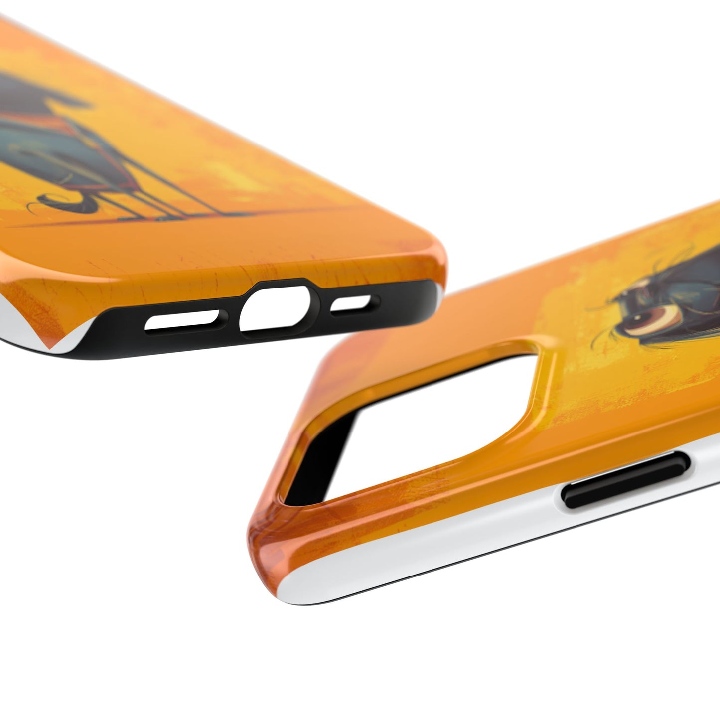 Fun Dog Art Tough Phone Case - Durable Pet Lover Gift