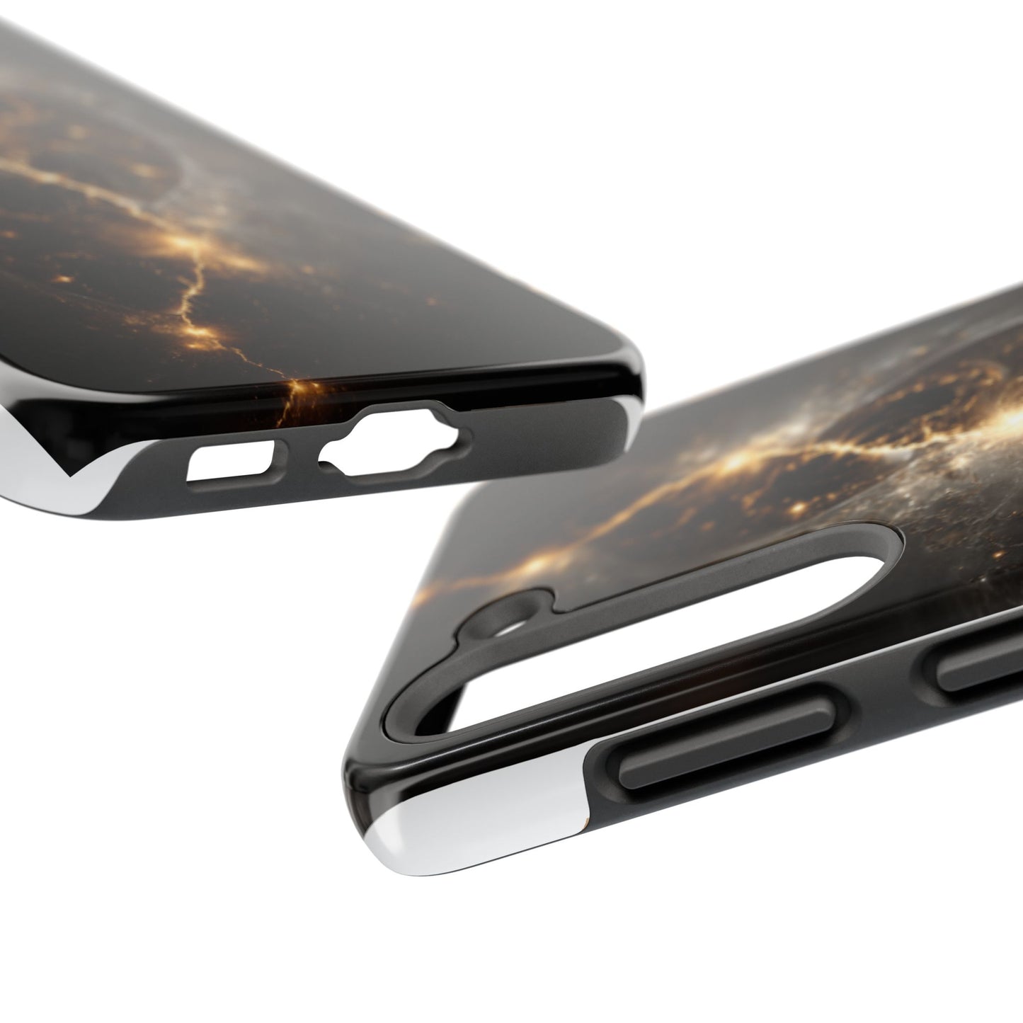 Galaxy-Inspired Tough Phone Case - Cosmic Protection for Your Device