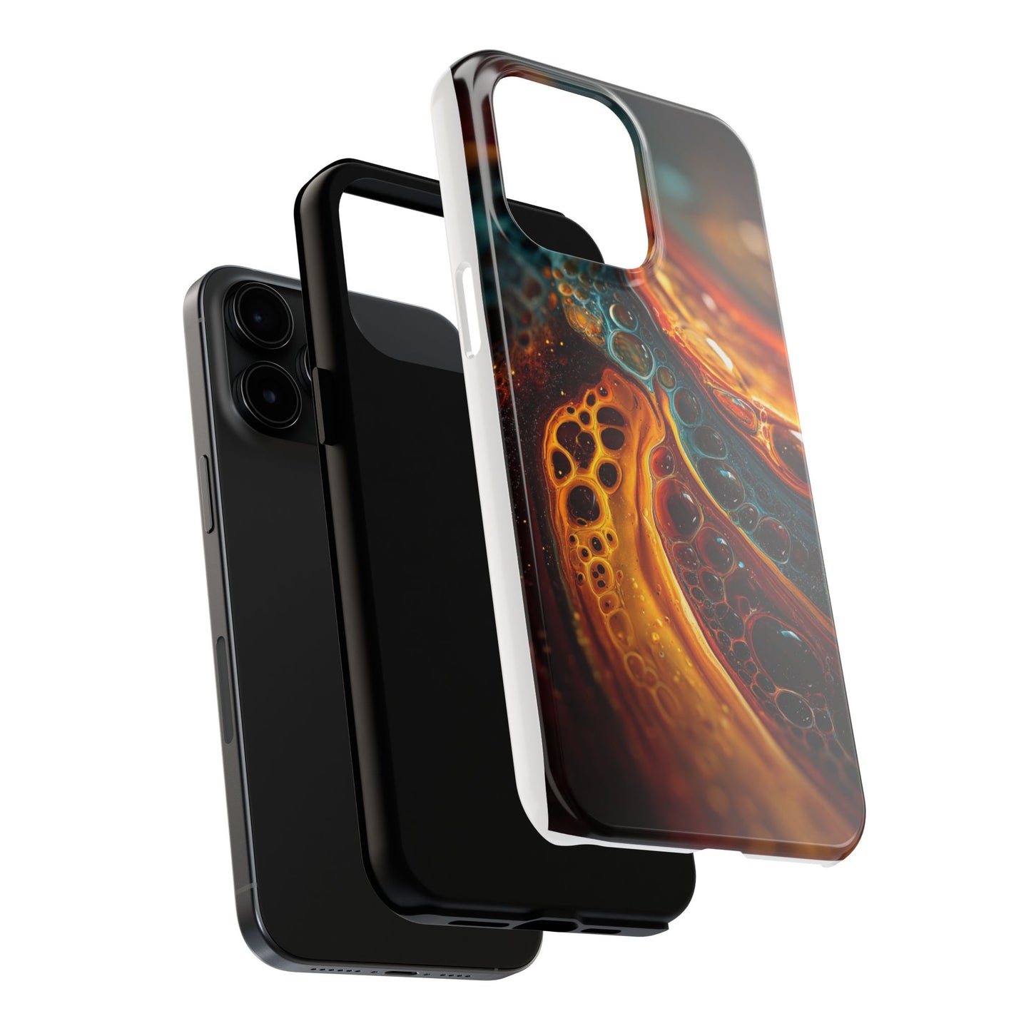 Vibrant Abstract Tough Phone Cases – Durable & Stylish Protection