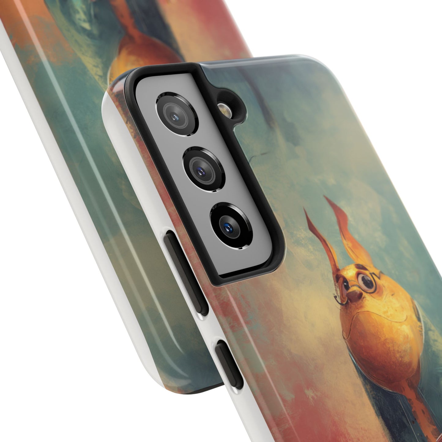Animal Art Tough Phone Cases, Cute Character Phone Protector, Unique Cartoon Phone Cover, Fun Gift for Kids, Birthday or Holiday Present