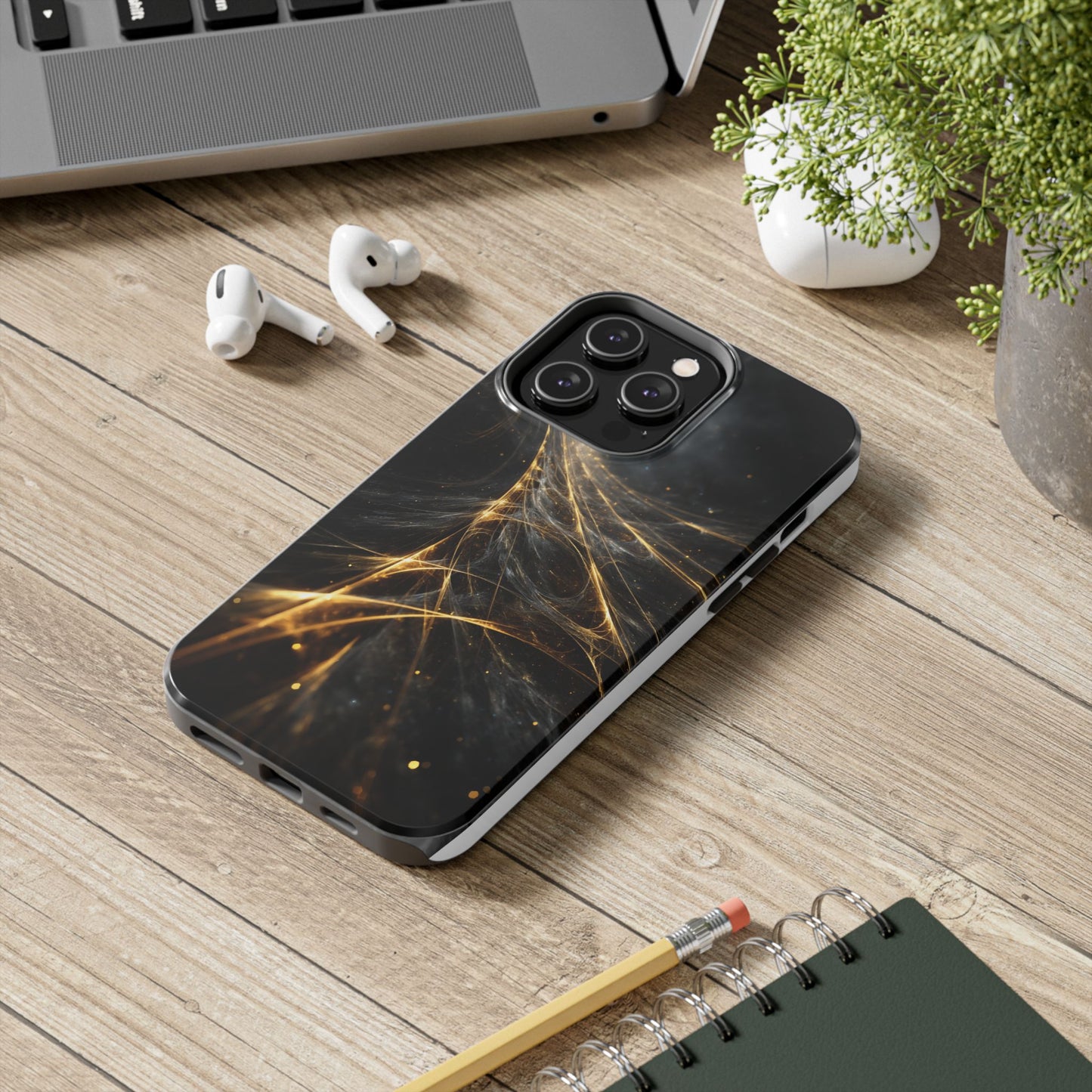 Golden Galaxy Tough Phone Case for Ultimate Protection