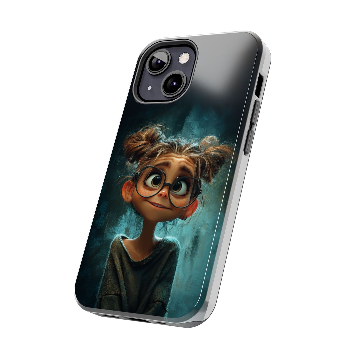 Cute Character Tough Phone Case - Perfect Gift for Kids and Teens