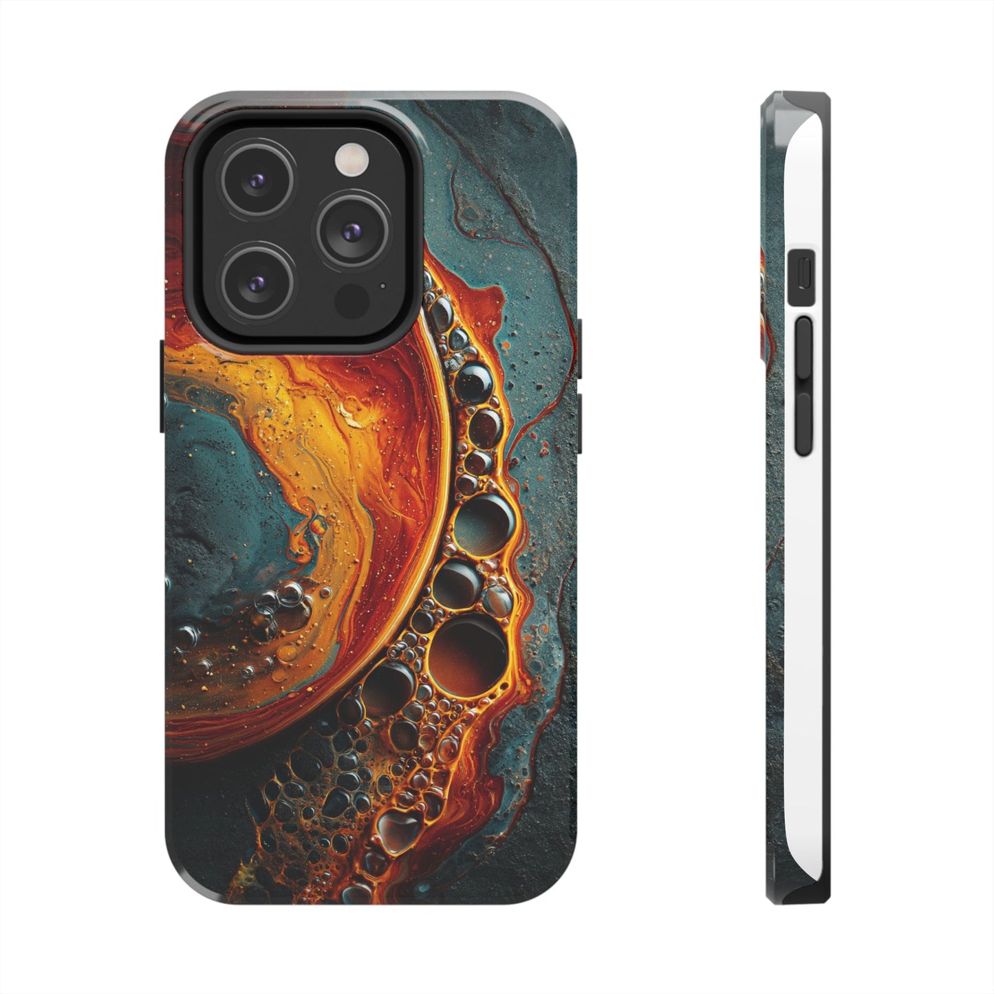 Vibrant Abstract Tough Phone Cases - Stylish Protection