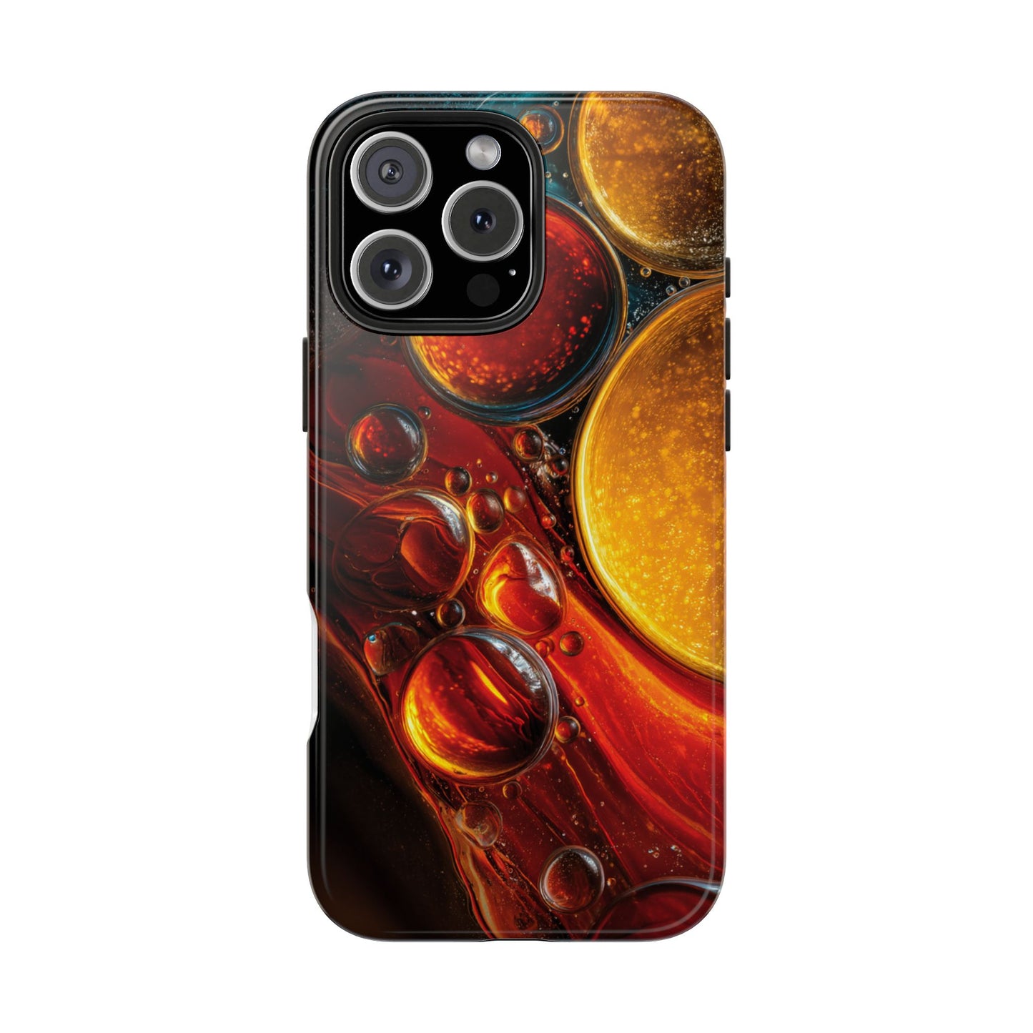 Vibrant Abstract Tough Phone Case - Protective Cover with Colorful Design
