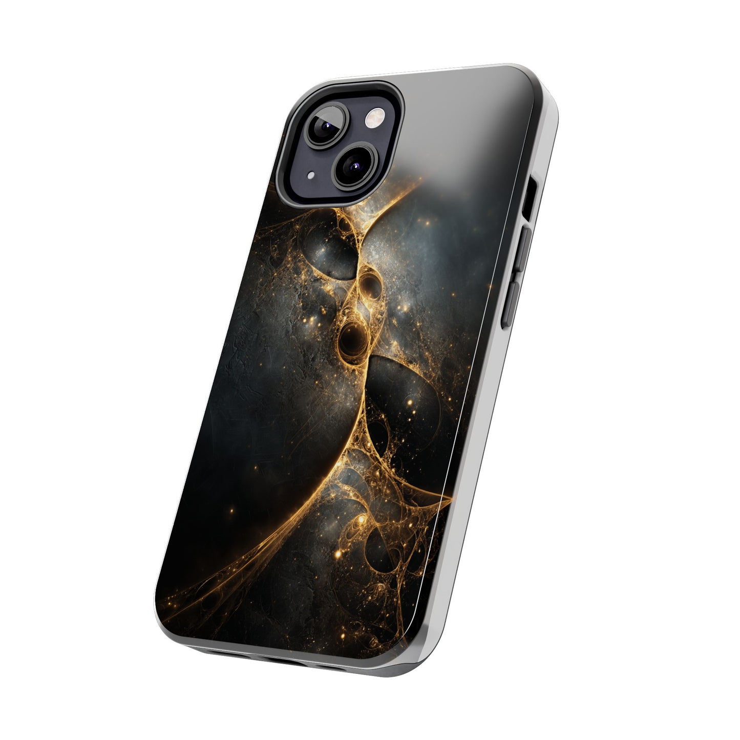 Galactic Elegance Tough Phone Case - Premium Protection for Cosmic Lovers