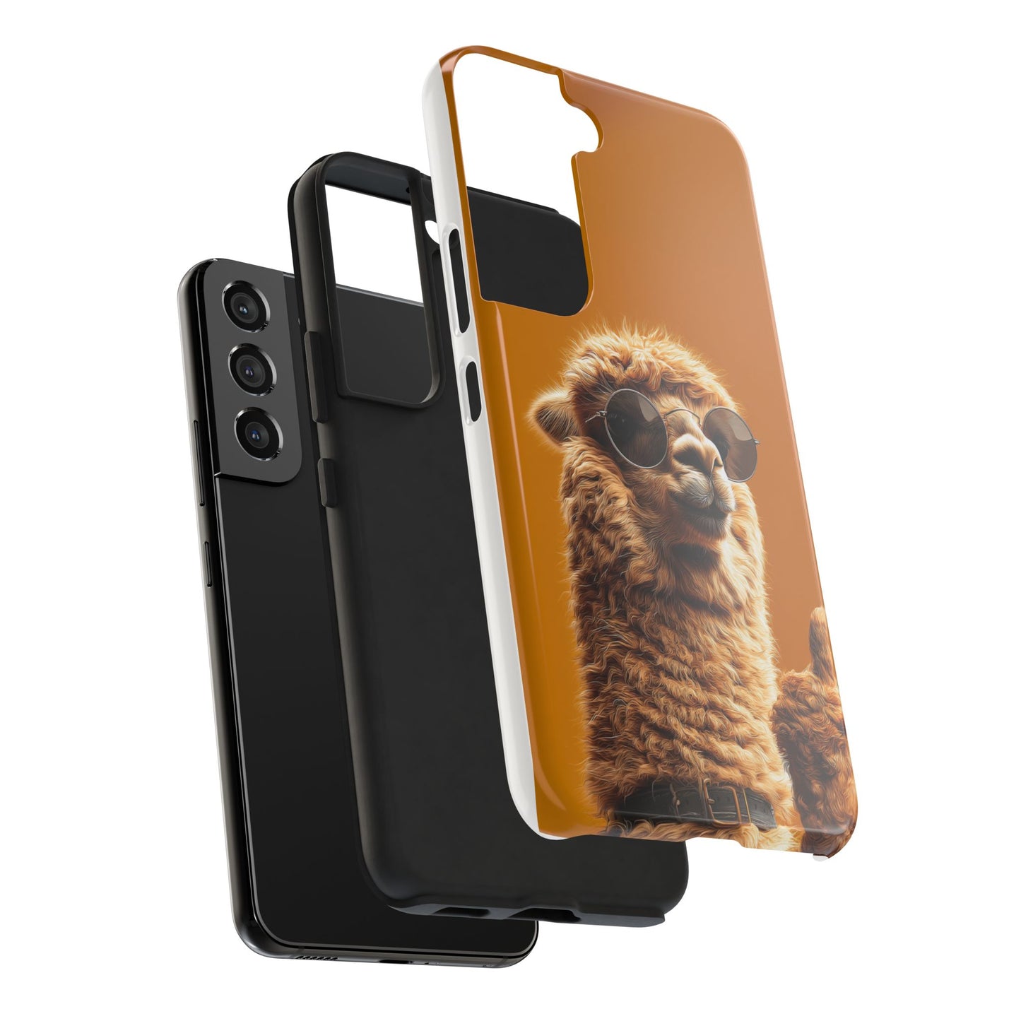 Funny Llama Tough Phone Case - Durable Protection with Cool Vibe