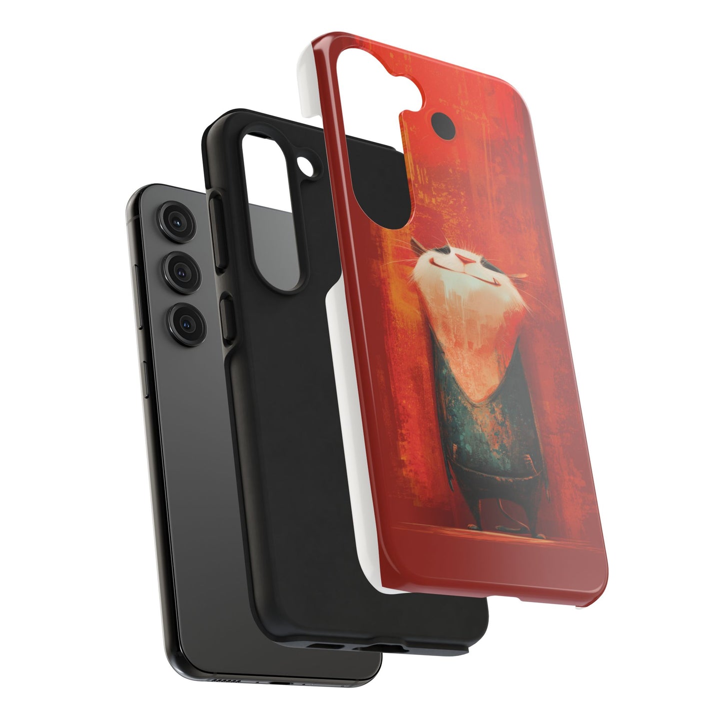 Funny Animal Tough Phone Case – Durable Protection with Whimsical Design