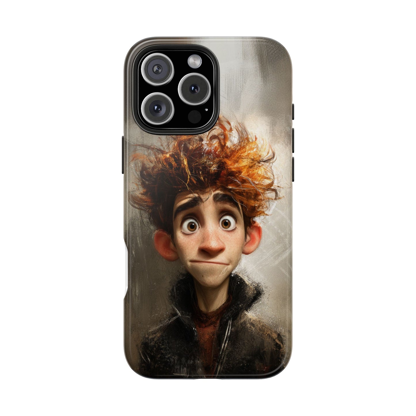 Whimsical Tough Phone Case – Unique Art Design for Creative Souls