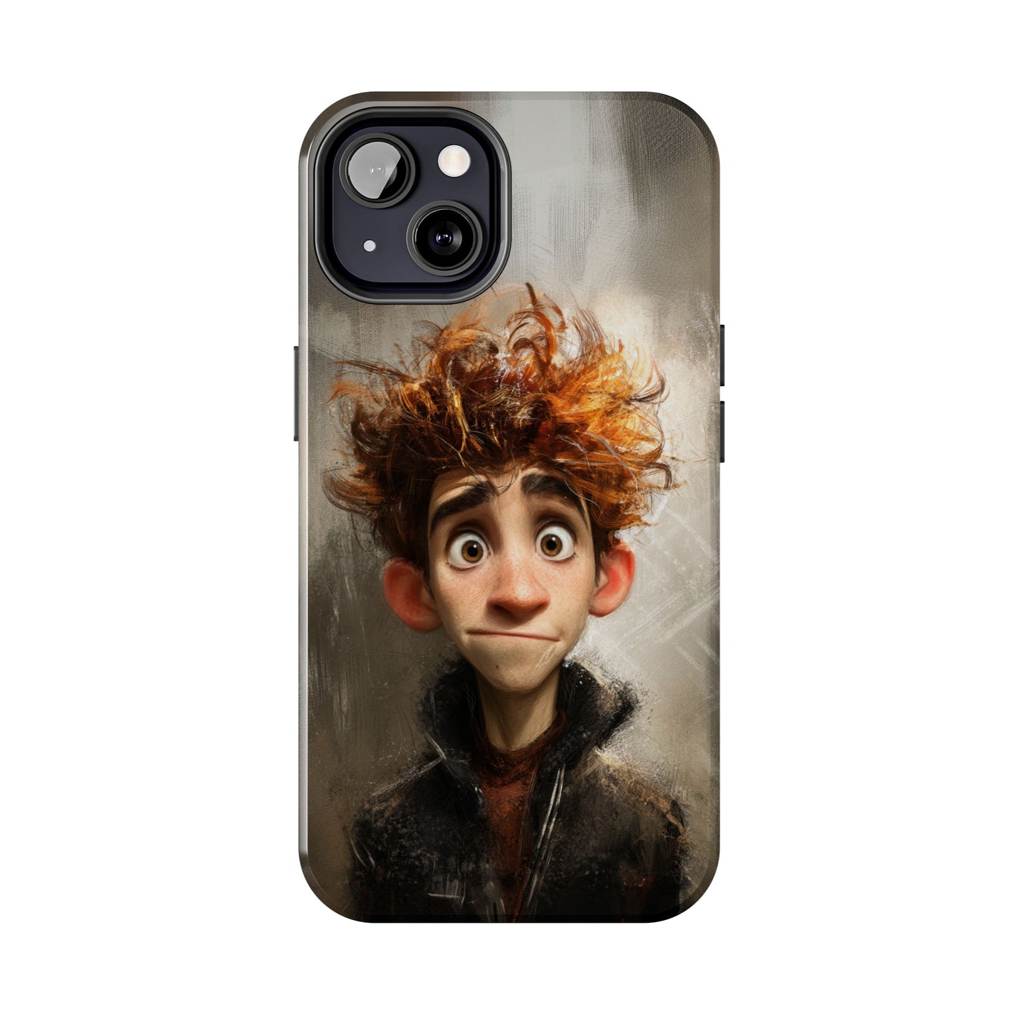 Whimsical Tough Phone Case – Unique Art Design for Creative Souls