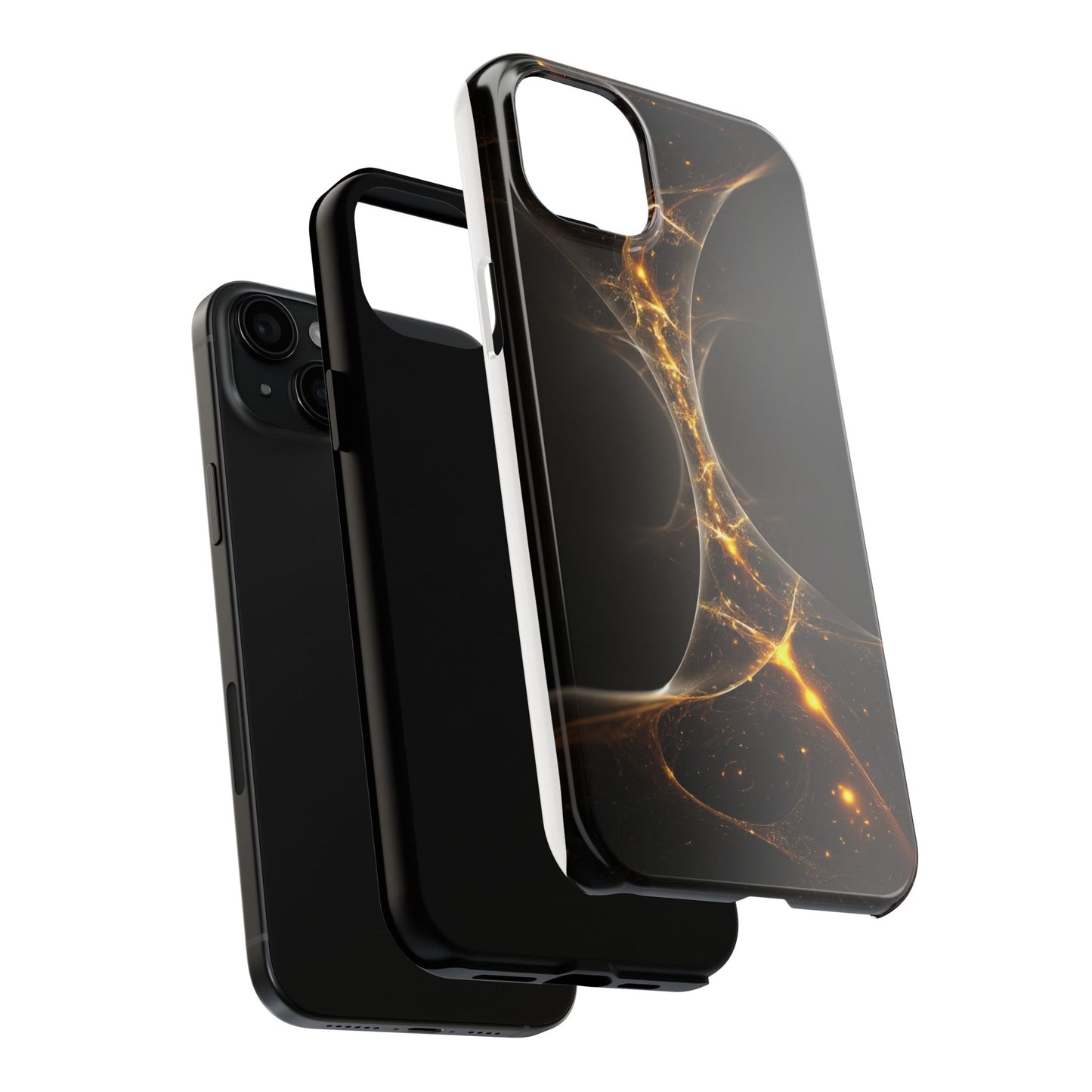 Cosmic Glow Tough Phone Case - Durable Protection with Stellar Design