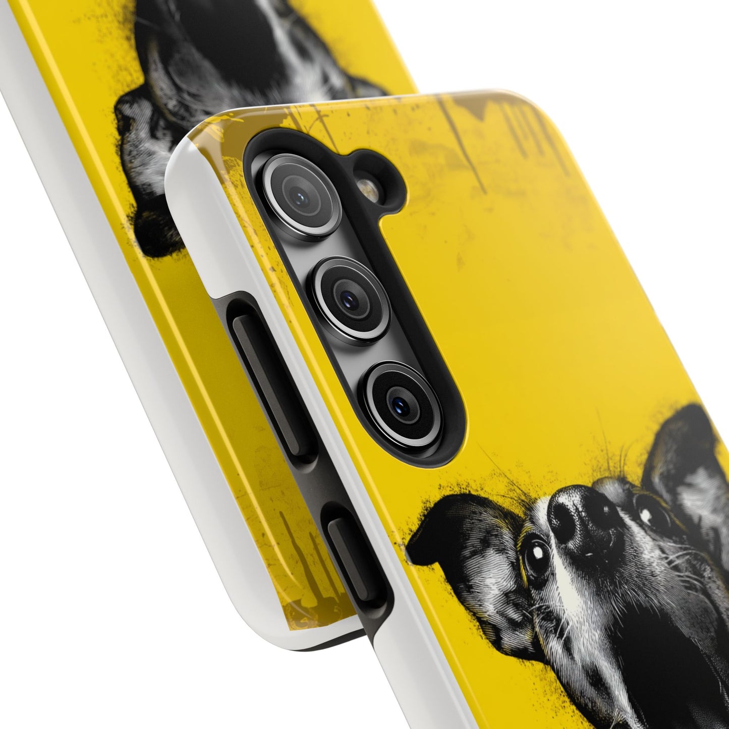 Vibrant Dog Lover Tough Phone Case – Durable Pet-Inspired Protection with Bold Design