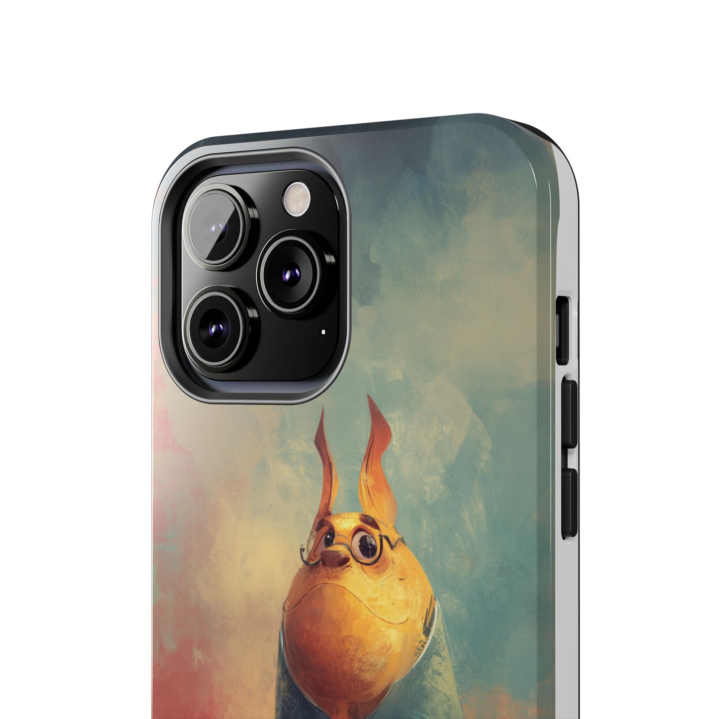 Animal Art Tough Phone Cases, Cute Character Phone Protector, Unique Cartoon Phone Cover, Fun Gift for Kids, Birthday or Holiday Present